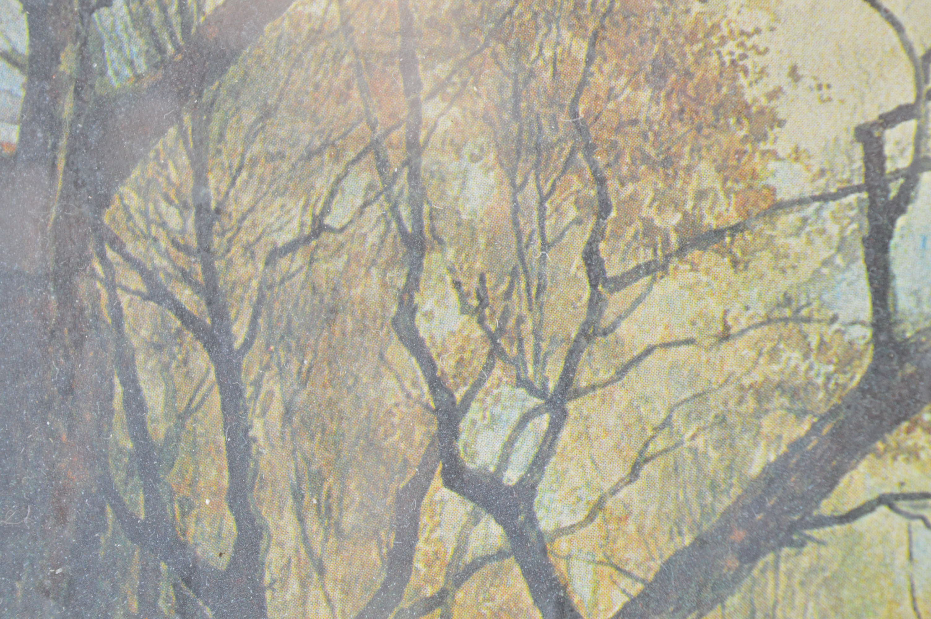 Offset Lithograph After Ettore Roesler Franz "Osterie di Testaccio"