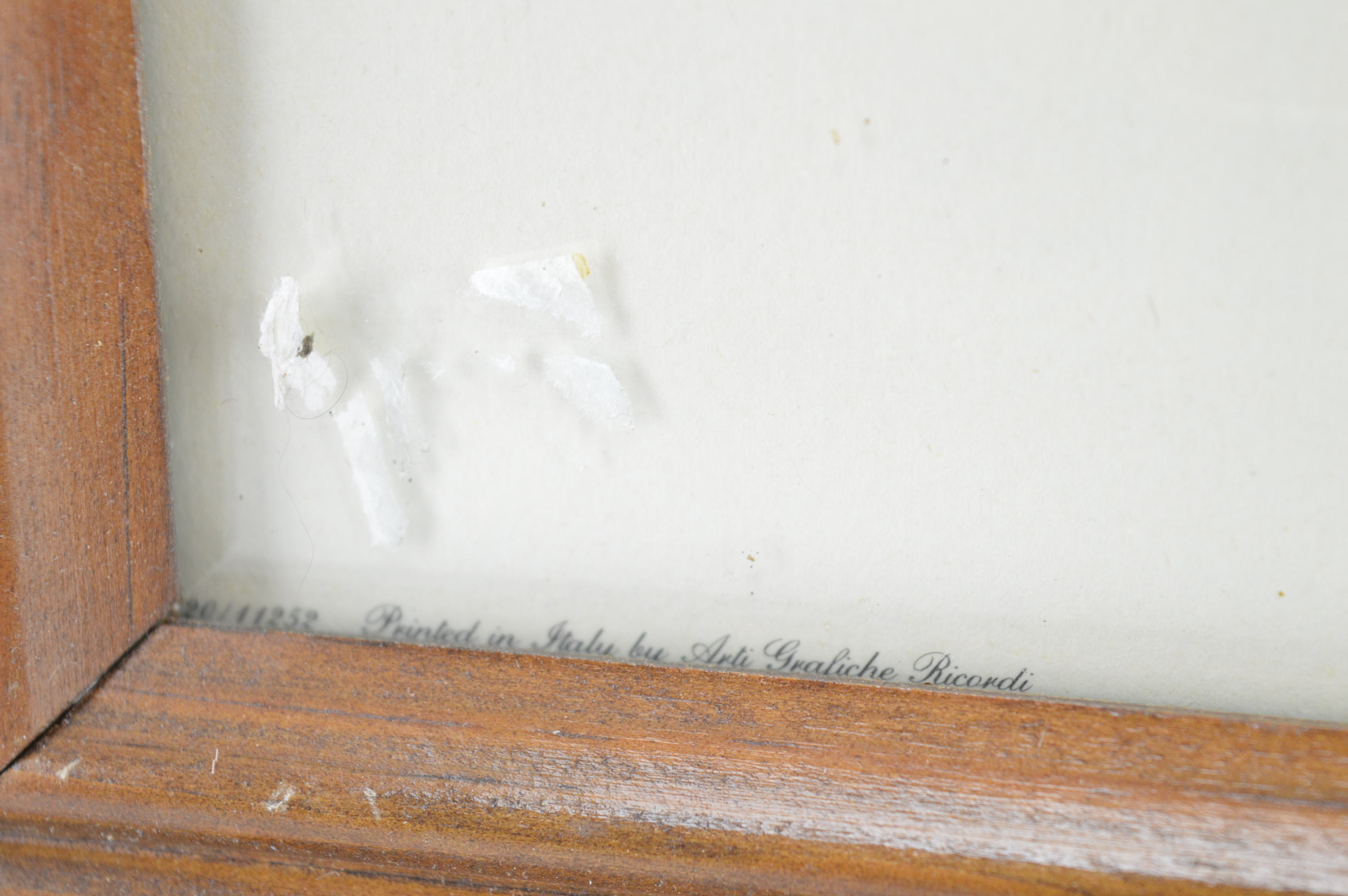 Offset Lithograph After Ettore Roesler Franz "Osterie di Testaccio"