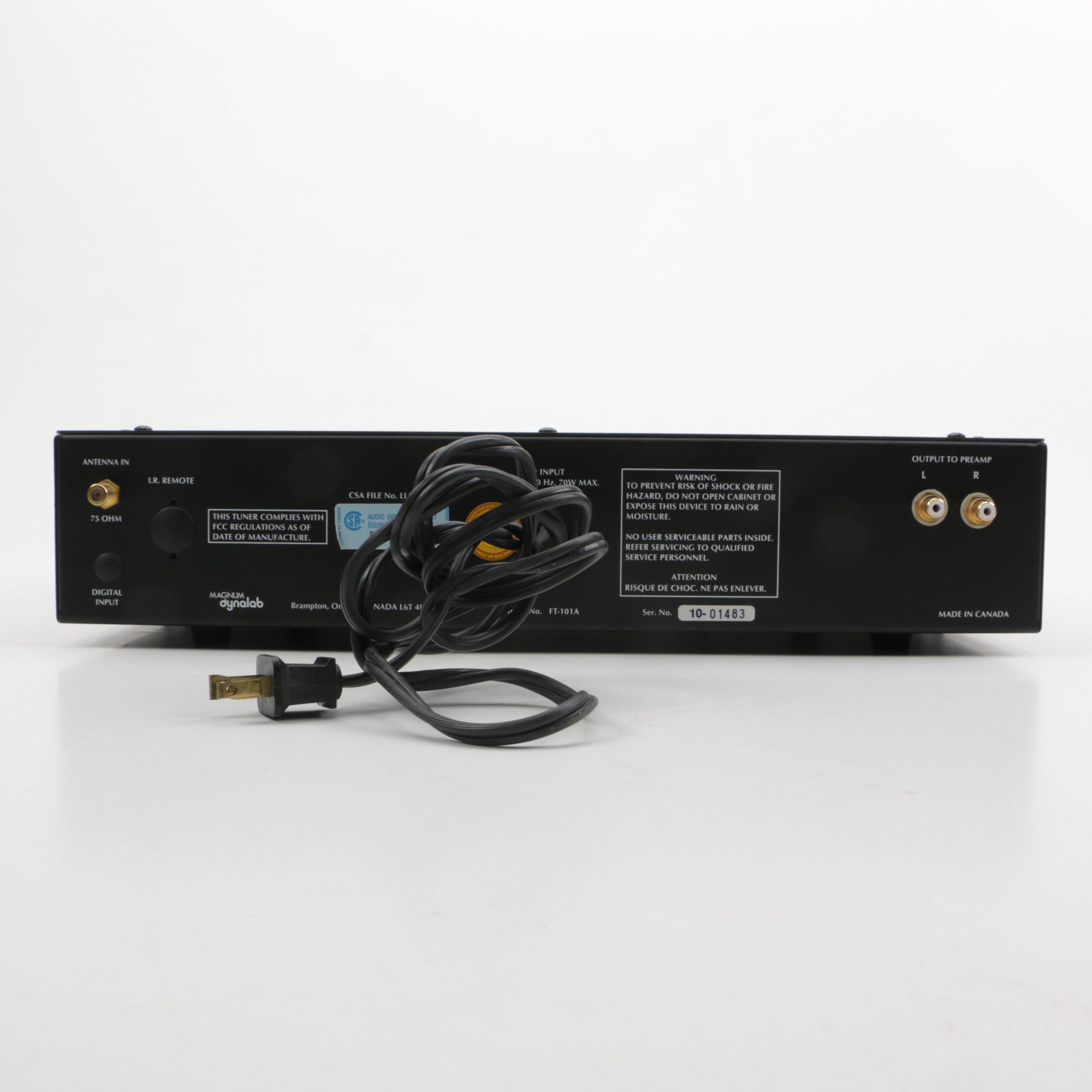 Magnum Dynalab Analog FM Tuner