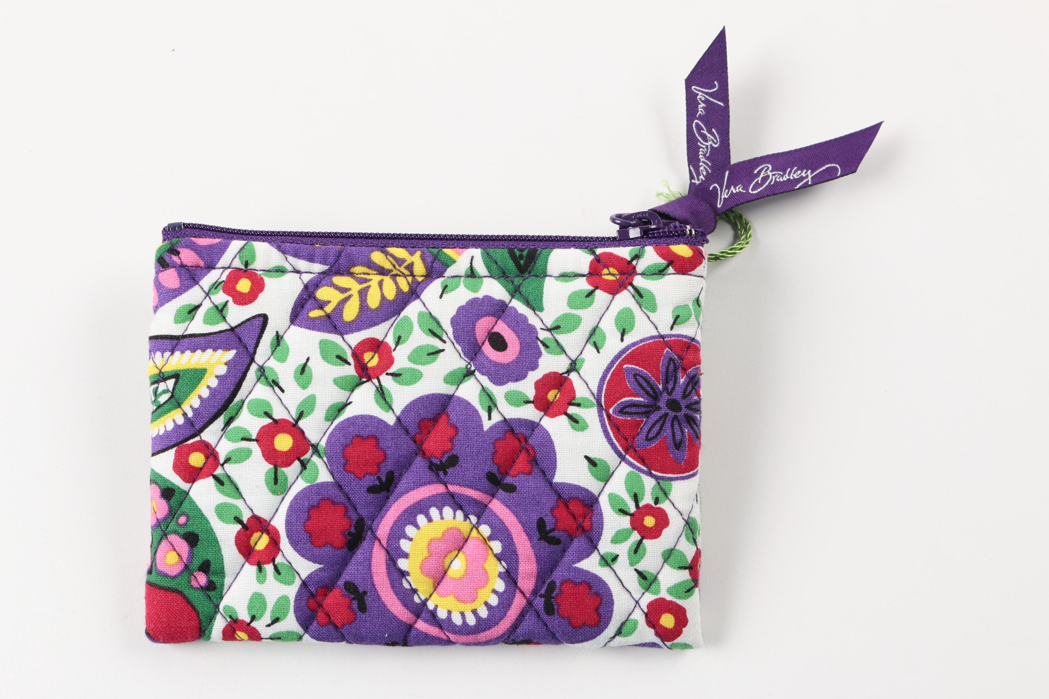Vera Bradley Coin Purses and Brush Bag
