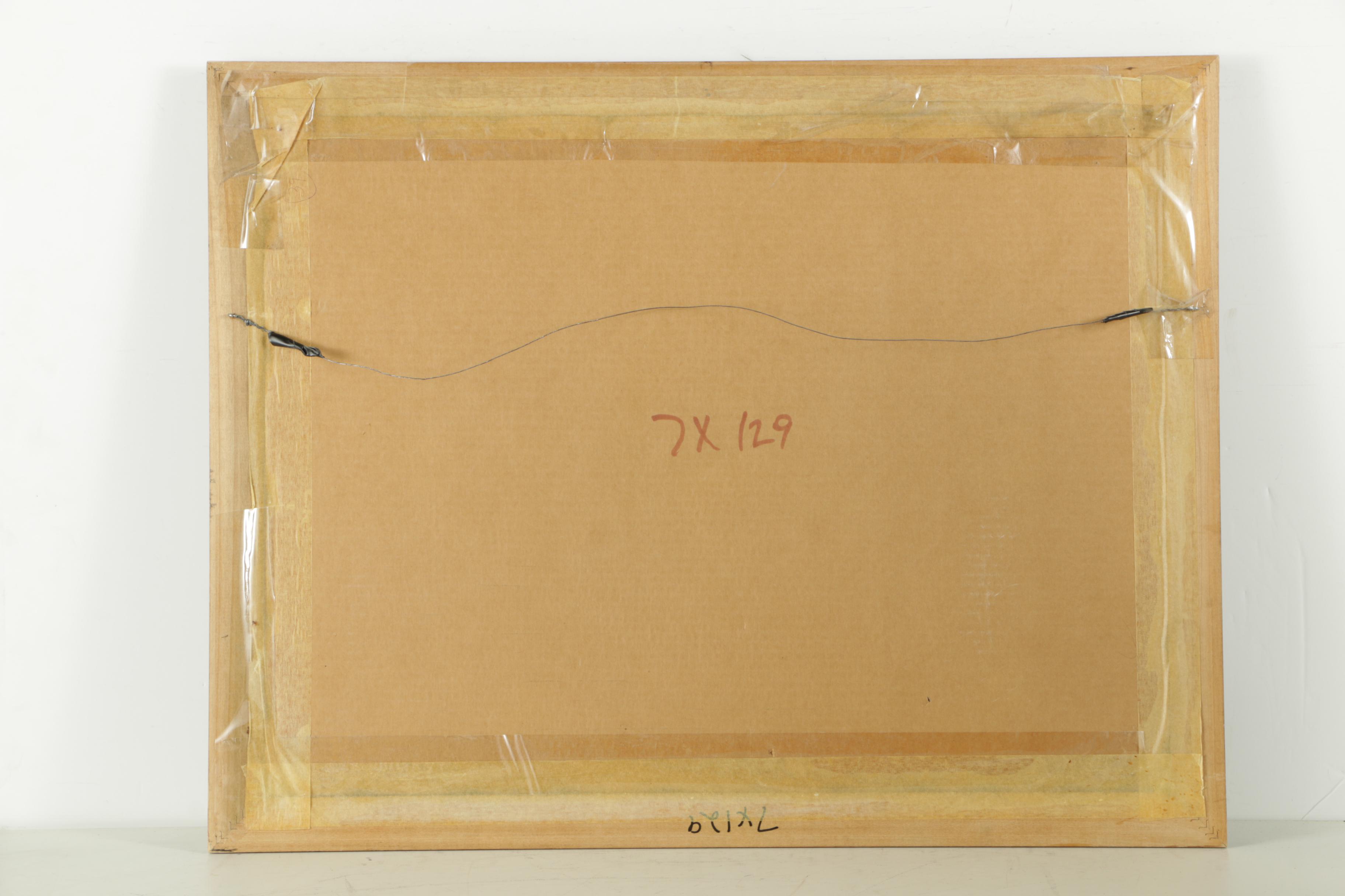 Armin Birkel Lithograph on Paper "Ingresso"