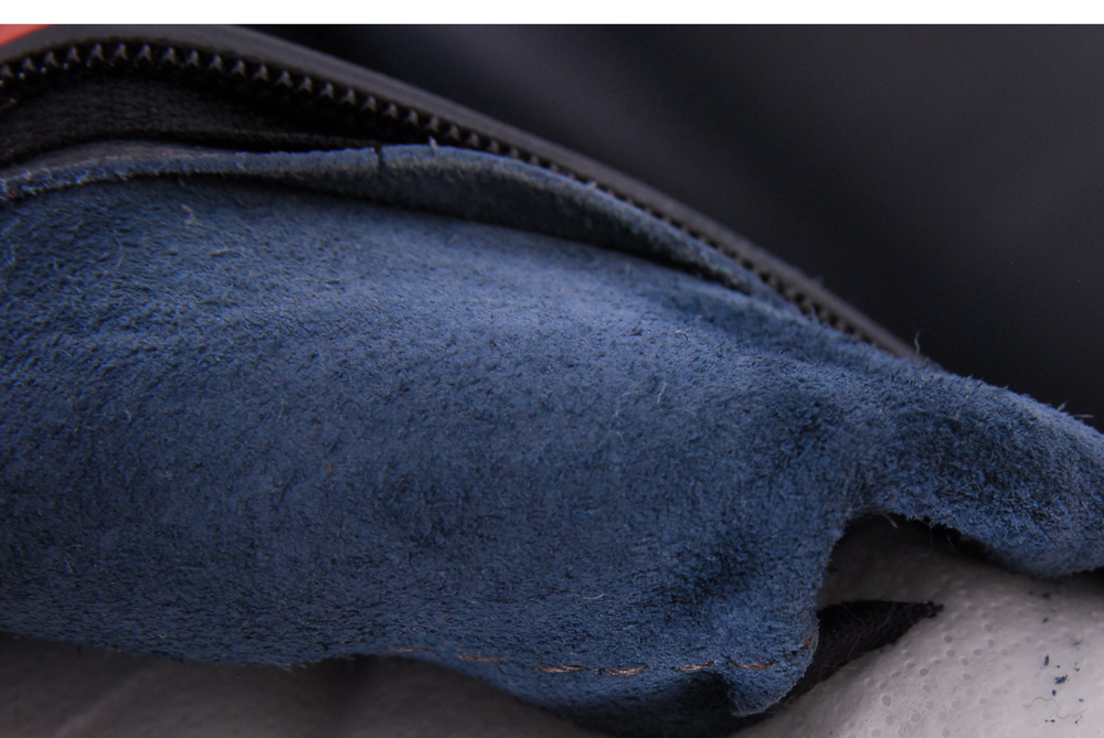 Blue Leather Recliner By Bradington Young