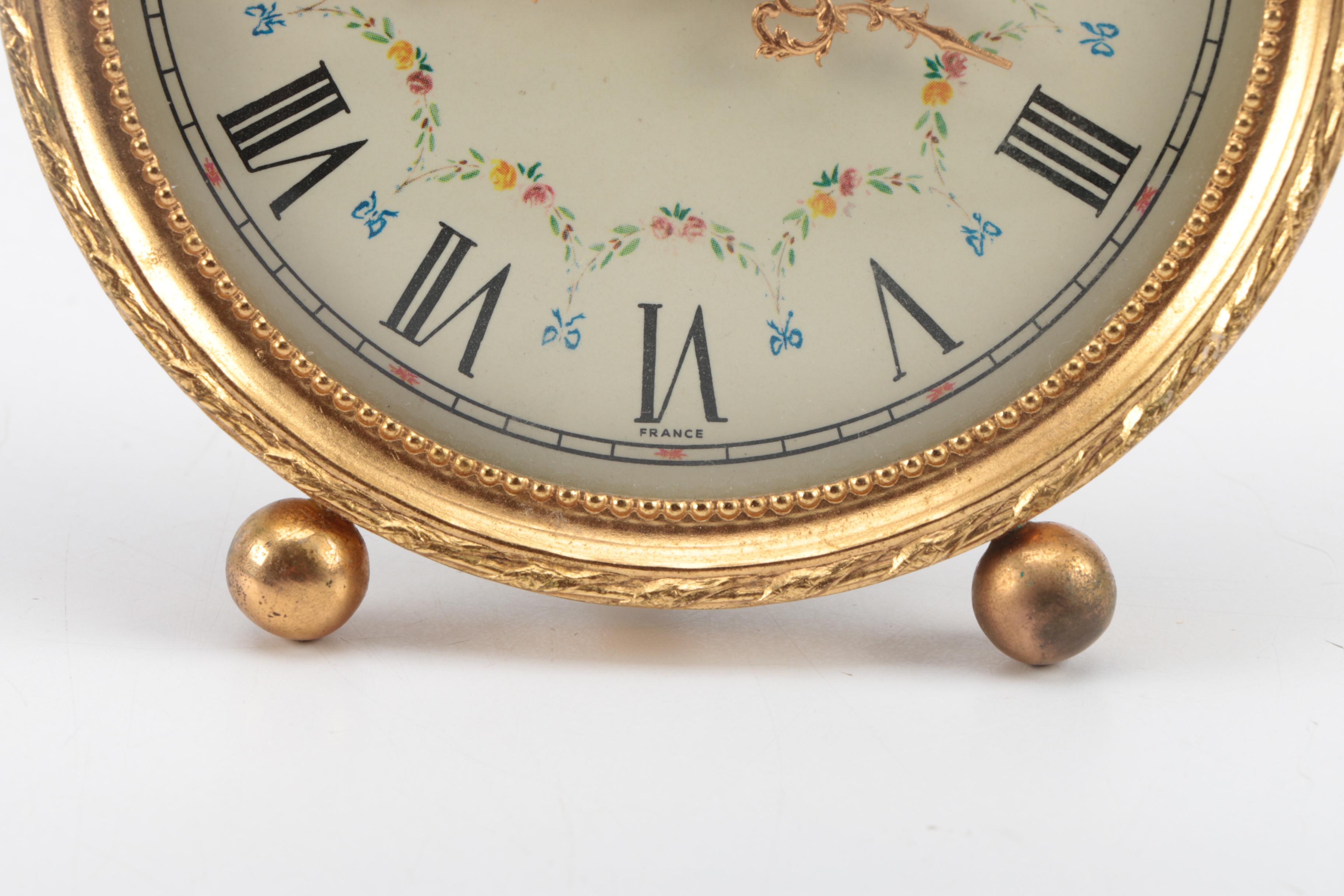 Victorian Style Hour Lavigne French Desk Clock