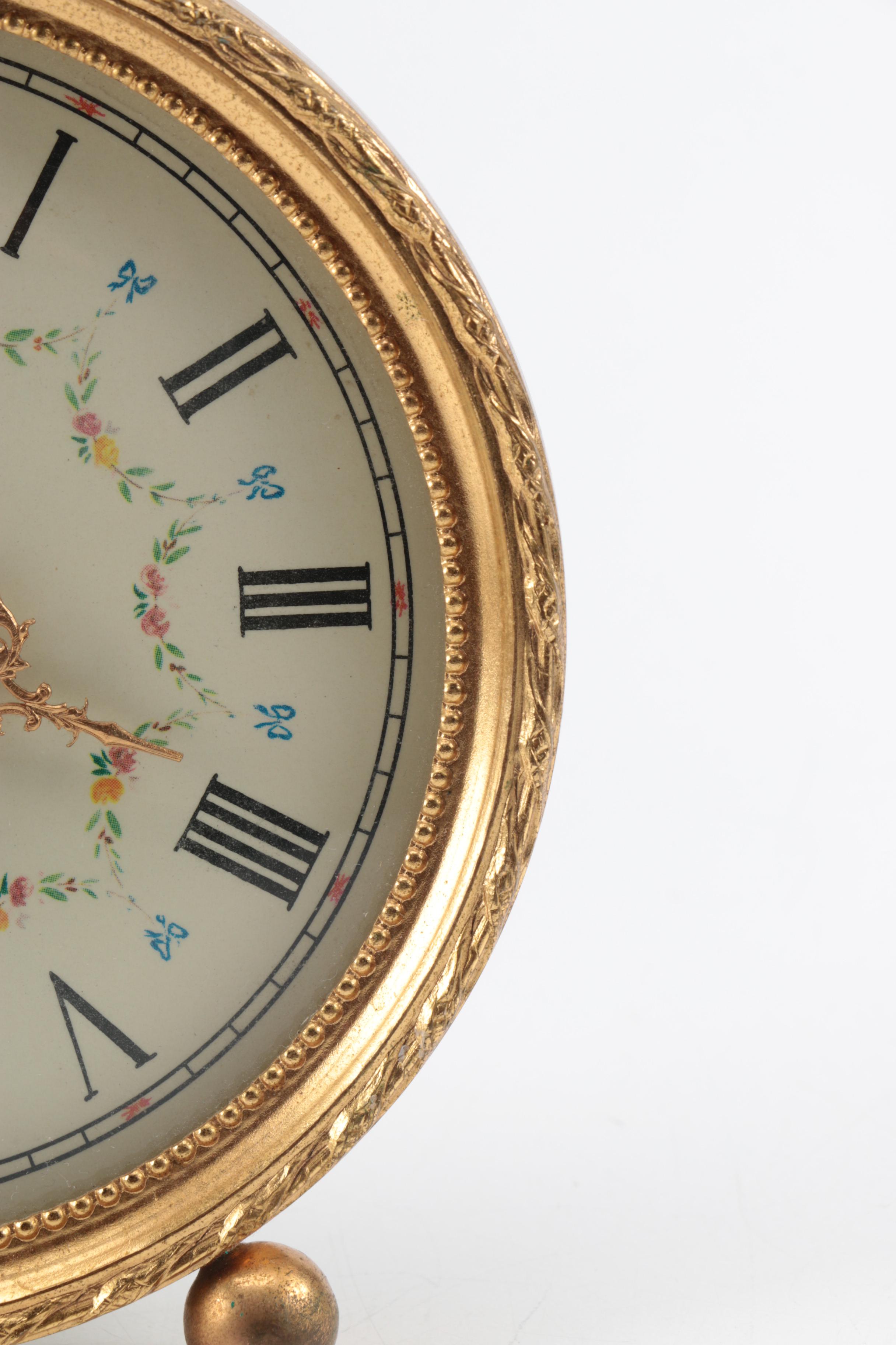 Victorian Style Hour Lavigne French Desk Clock