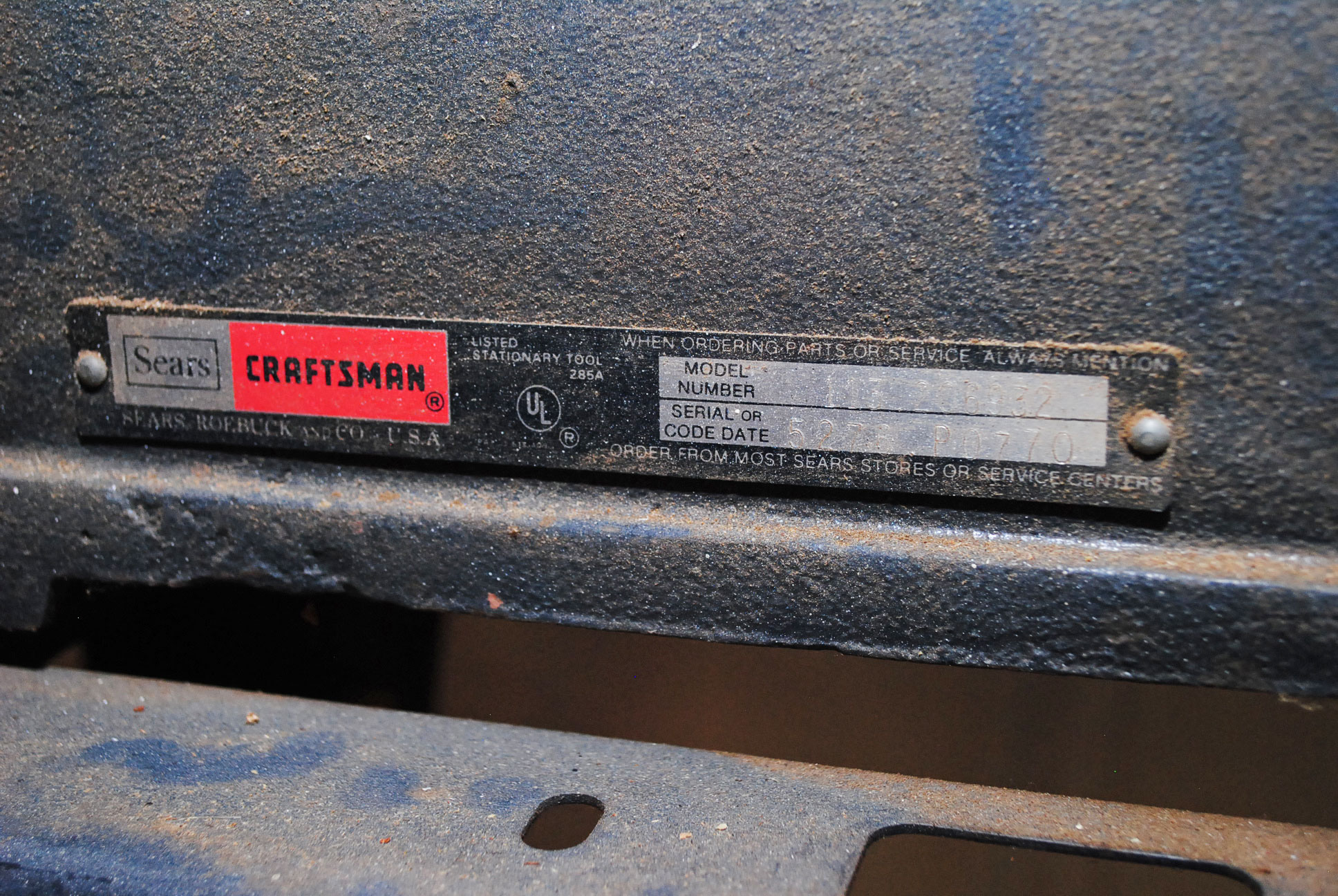 Craftsman Jointer/Planer