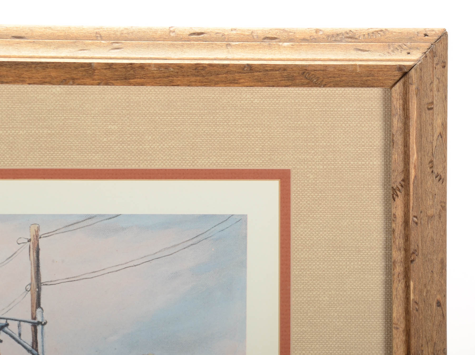 Evelyn Steinkuhl Signed Limited Edition Offset Lithgoraph "Princeton Rails"