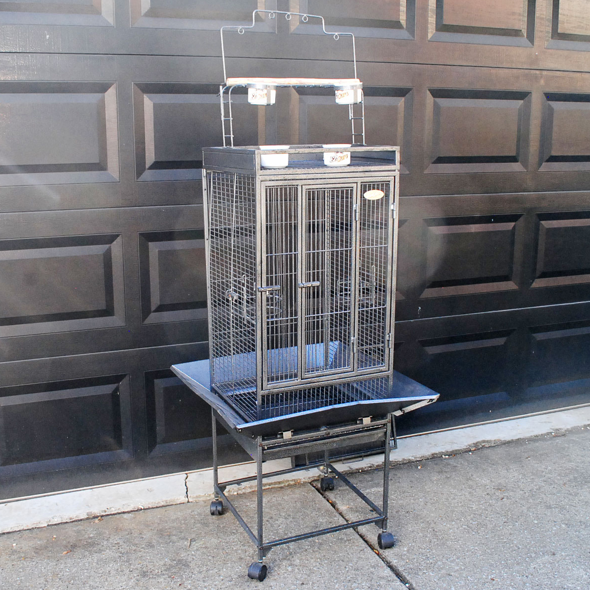 Ez care shop bird cage