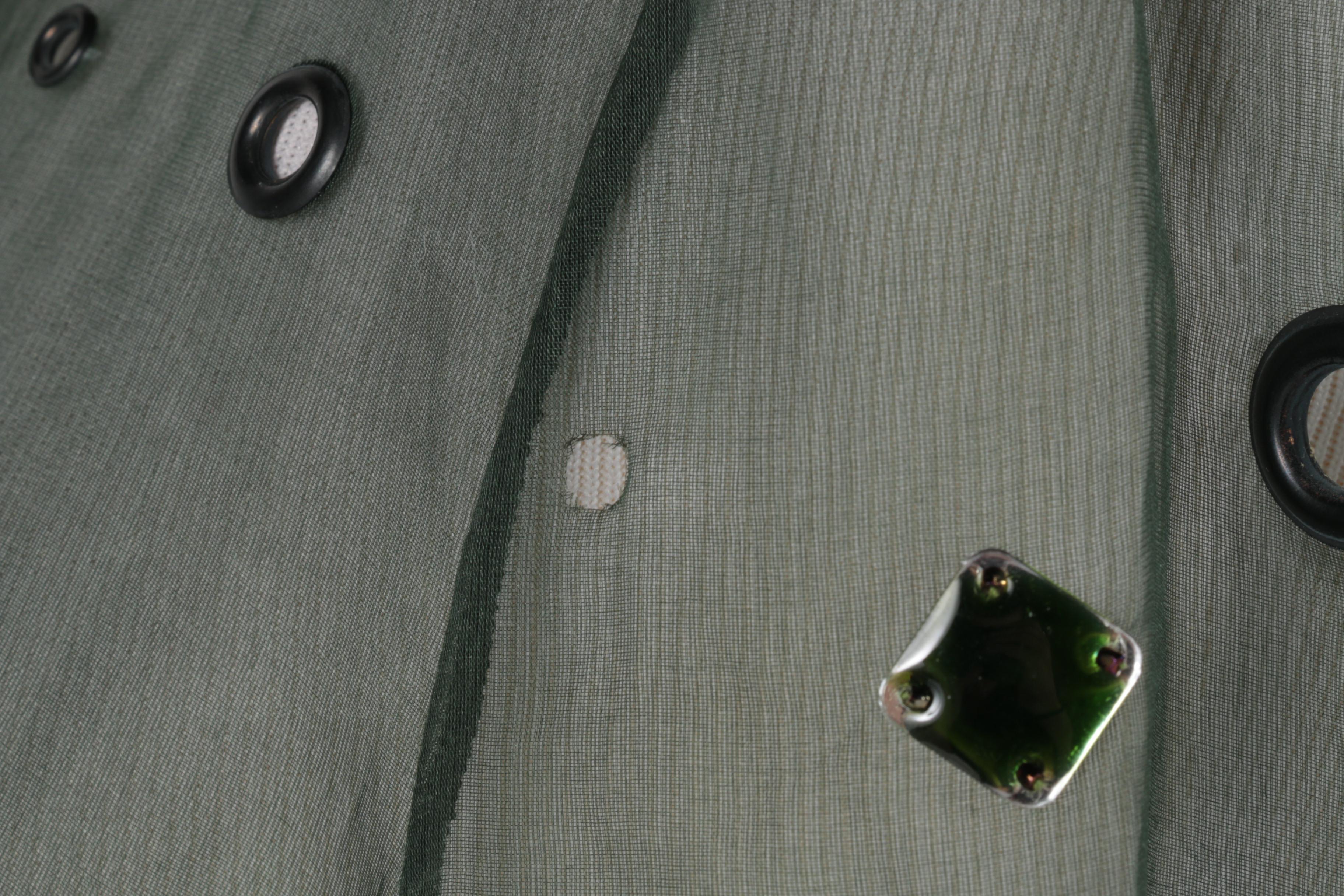 Prada Sheer Embellished Jacket