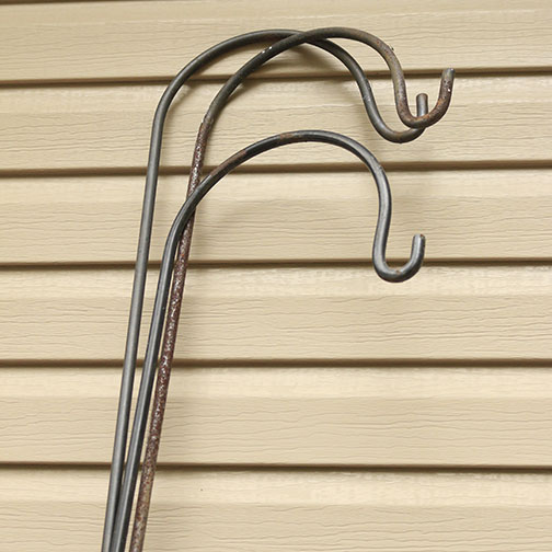 Outdoor Planters and Garden Hooks