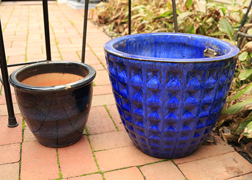 Outdoor Planters and Garden Hooks