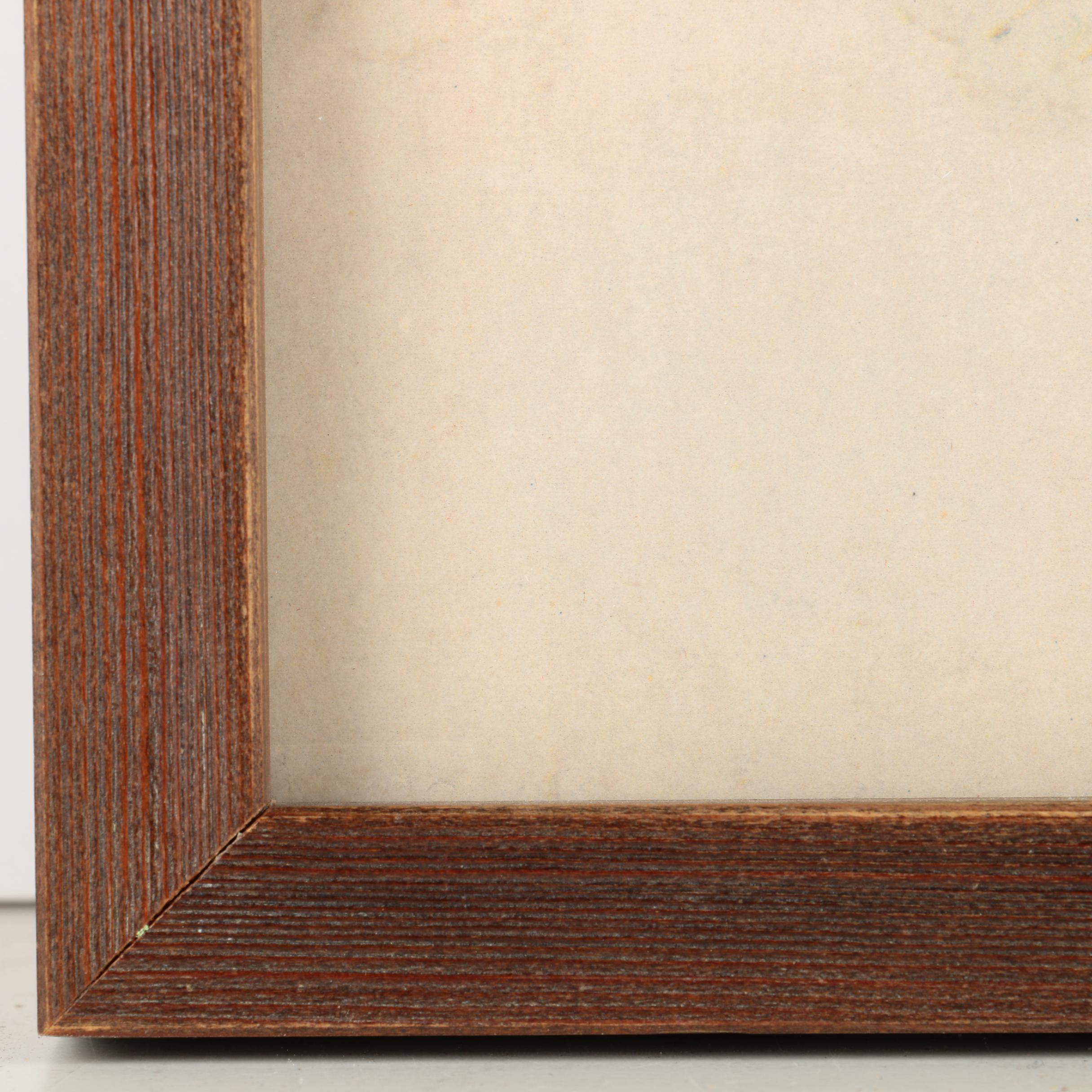 Offset Lithograph After Tawaraya Sōtatsu "Red and White Poppies"