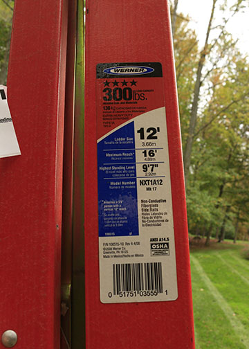 Pair Of Werner Ladders