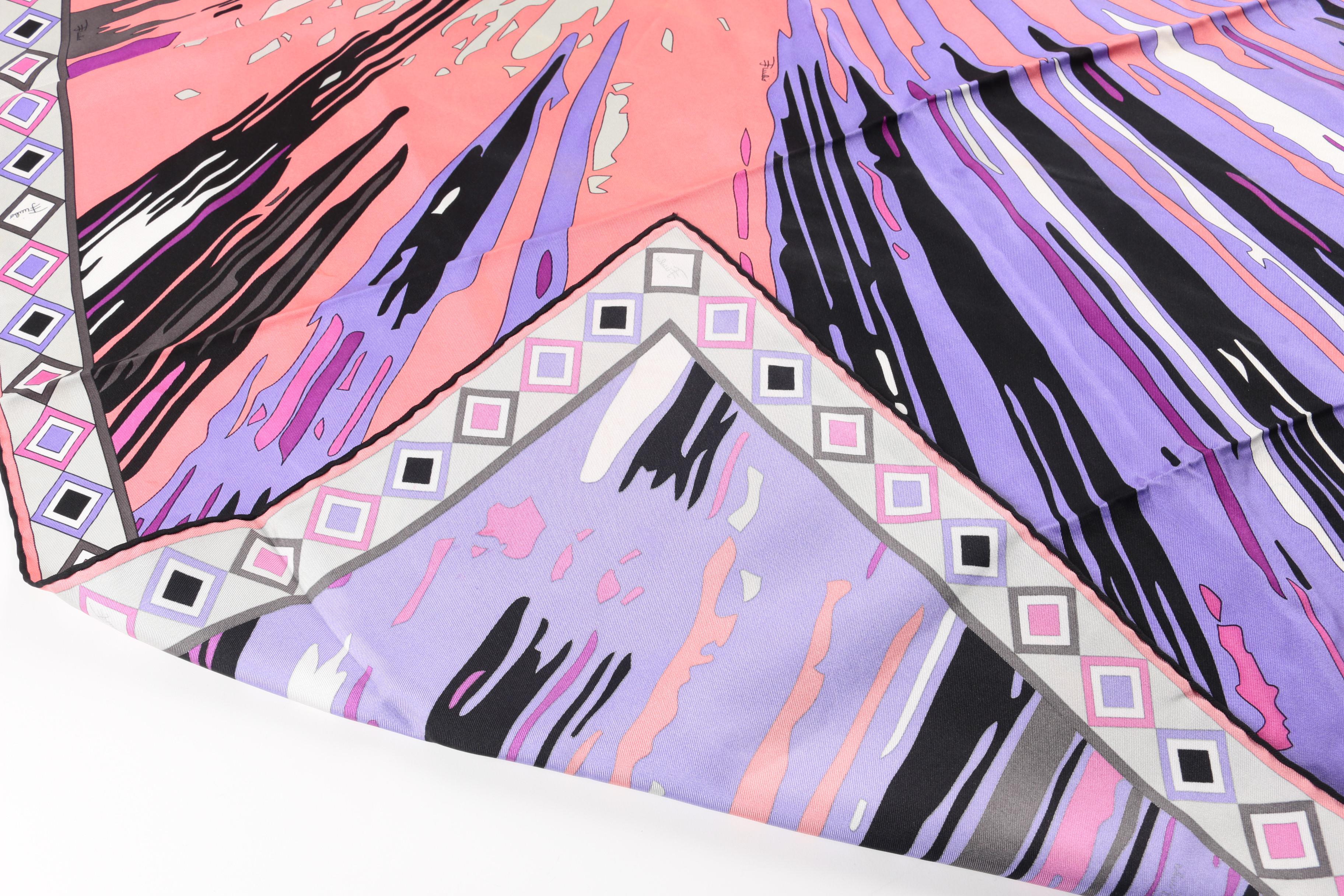 Vintage Emilio Pucci Silk Scarf