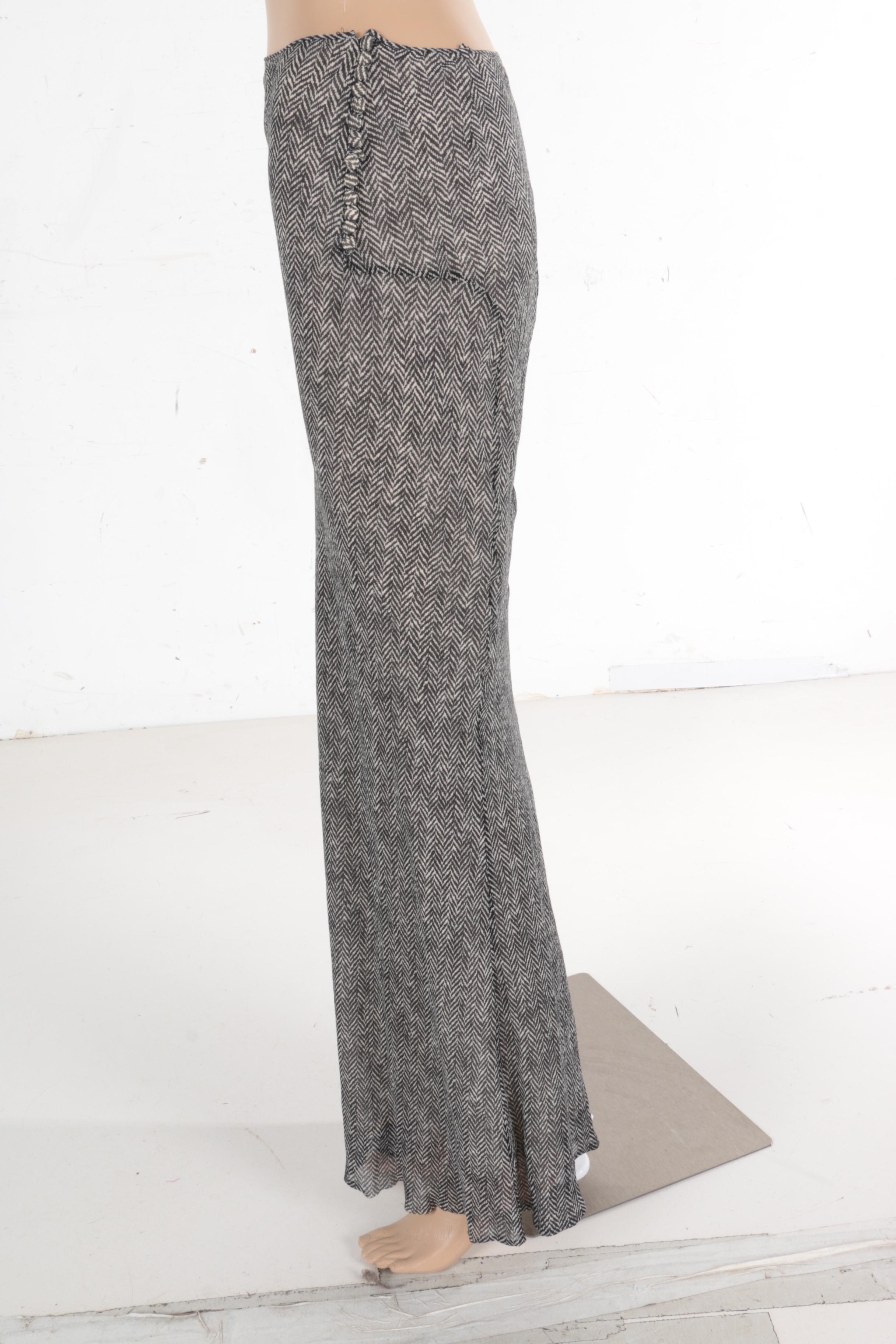 John Galliano Silk Skirt