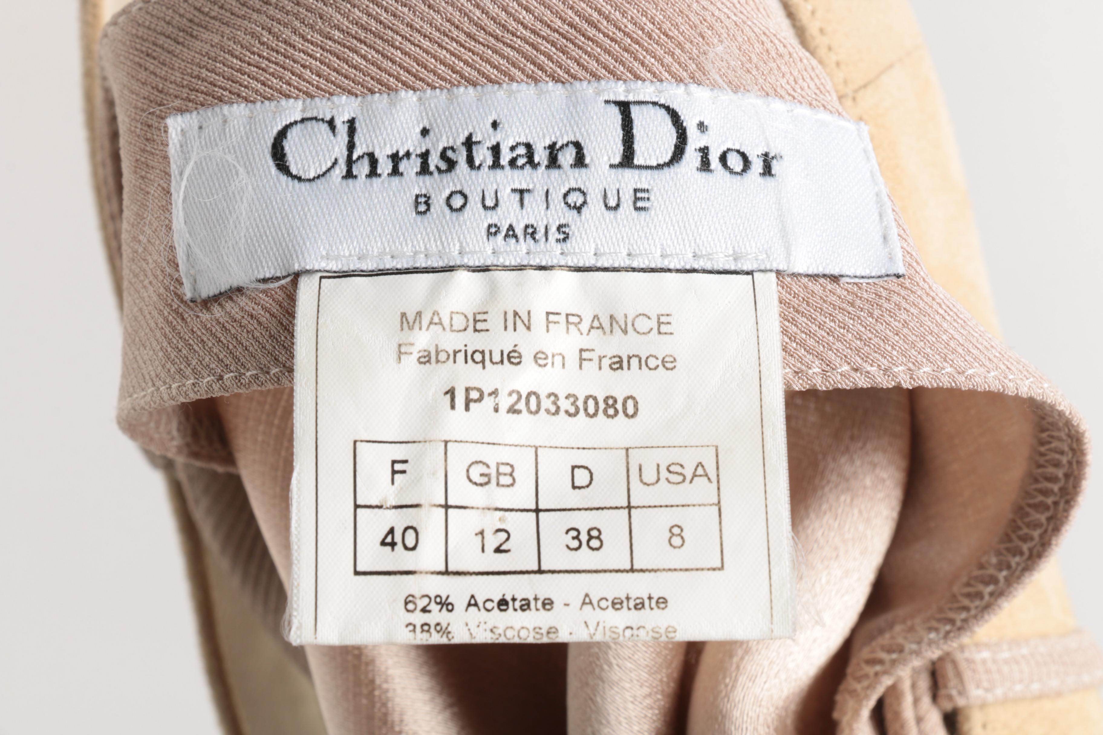 Christian Dior Boutique Sheath Skirt