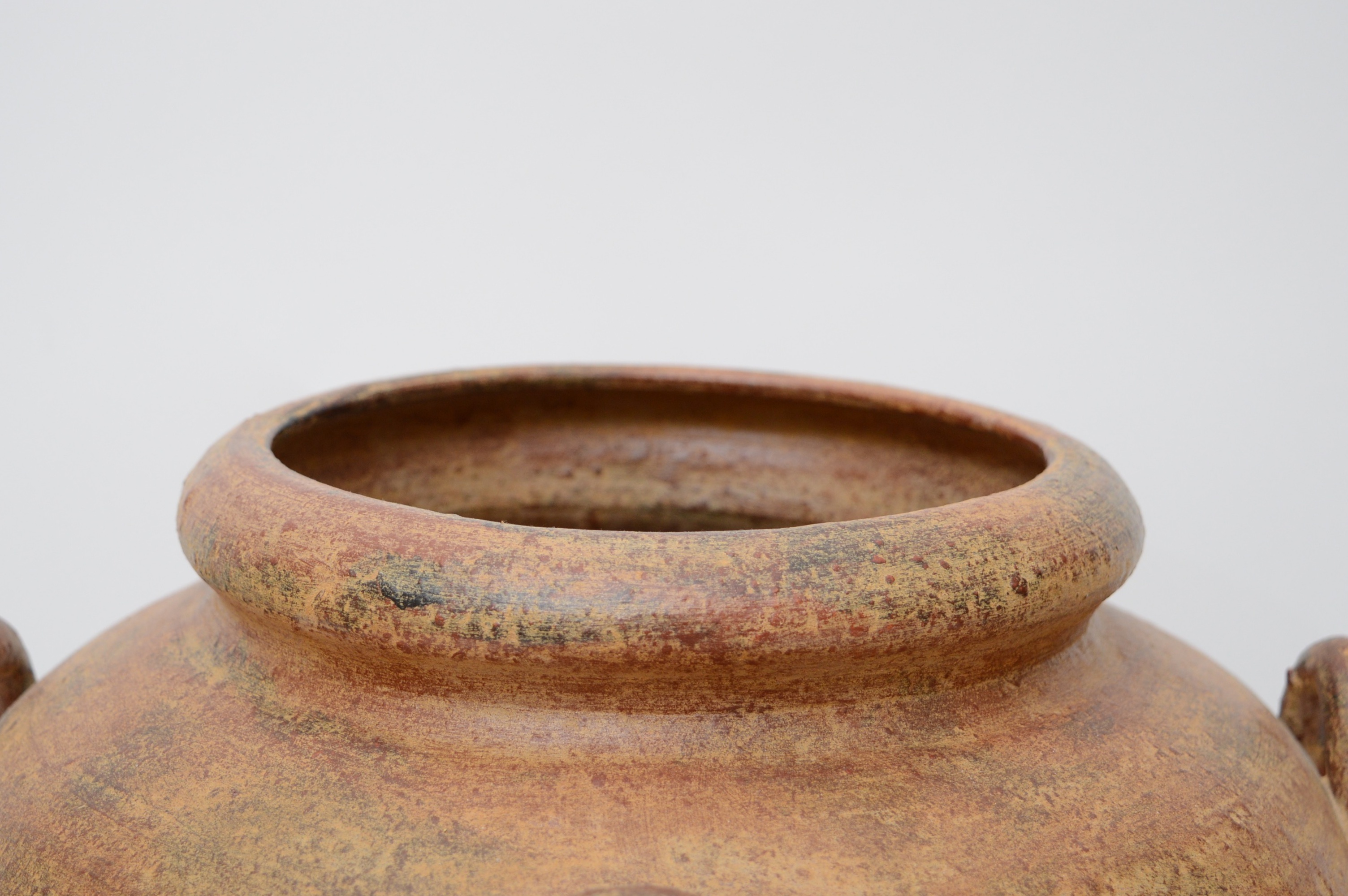 Terra Cotta  Floor Vase