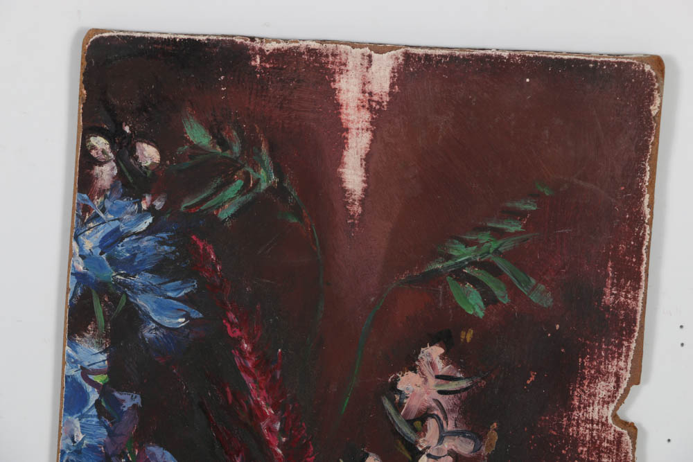 Collection of Grace Huntley Pugh Oil Paintings on Board of a Still Life