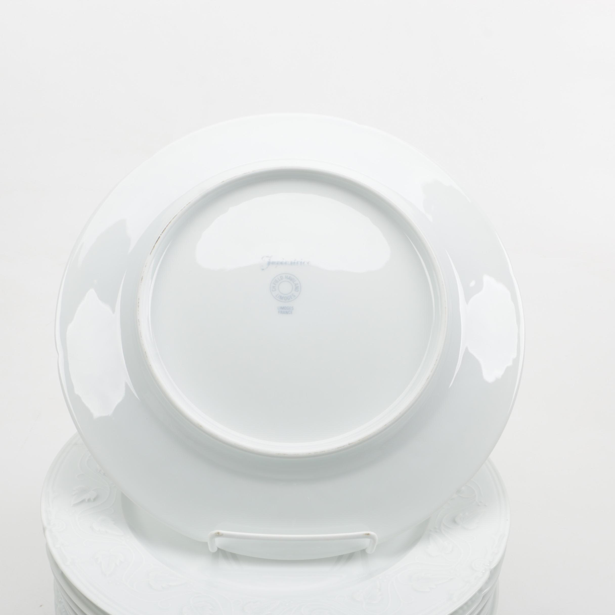 Charles Field Haviland "Impératrice" Porcelain Tableware