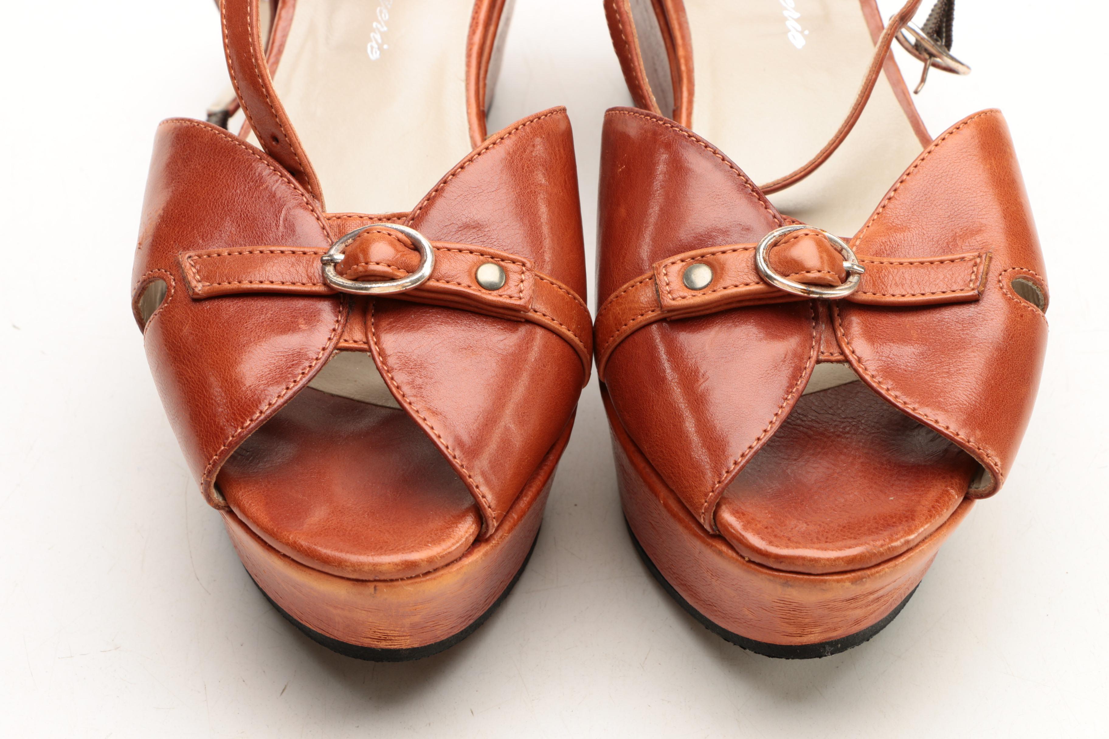 Robert Clergerie and Prada Platform Wedge Sandals