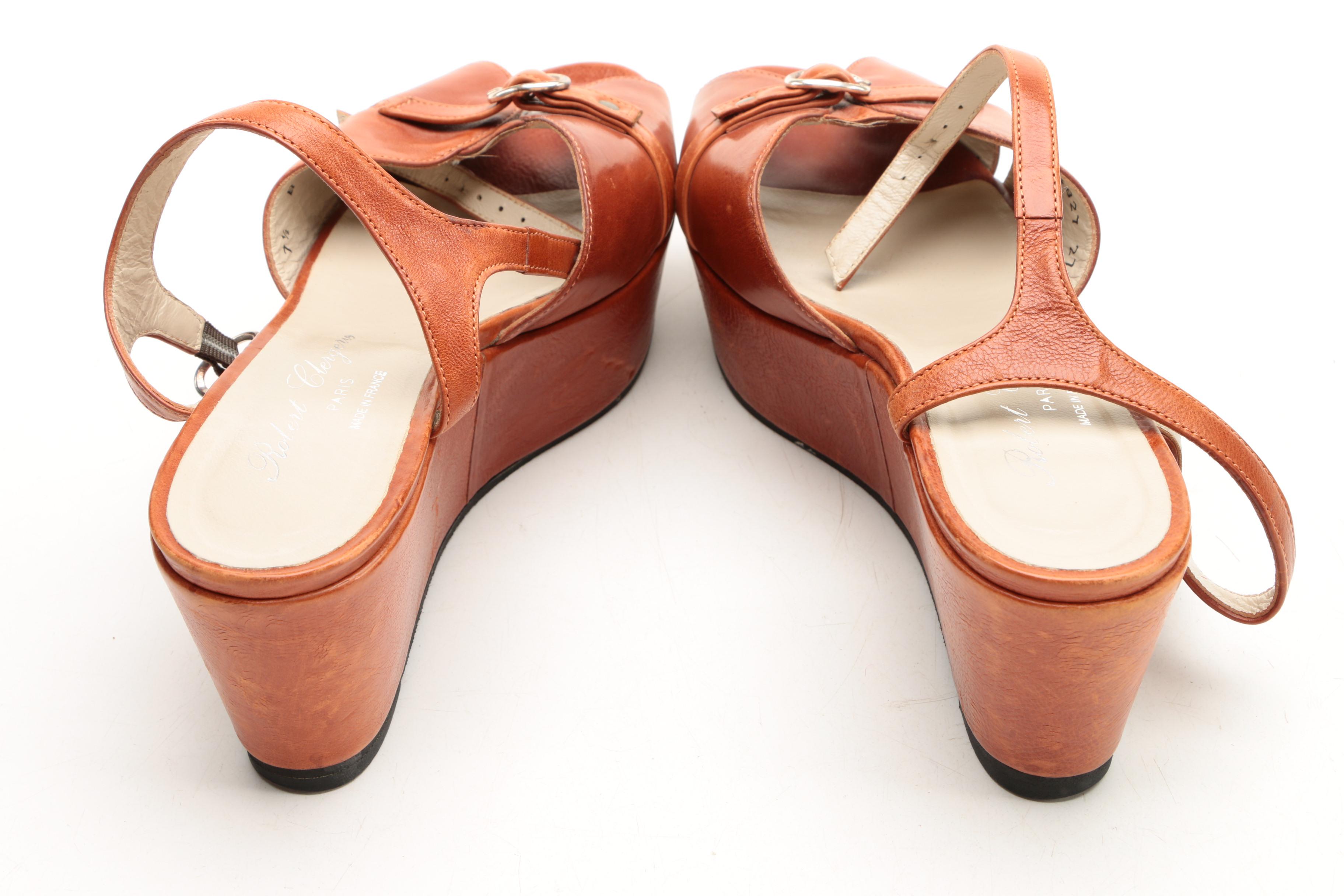 Robert Clergerie and Prada Platform Wedge Sandals