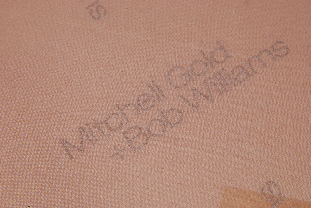 Blue Sofa by Mitchell Gold + Bob Williams