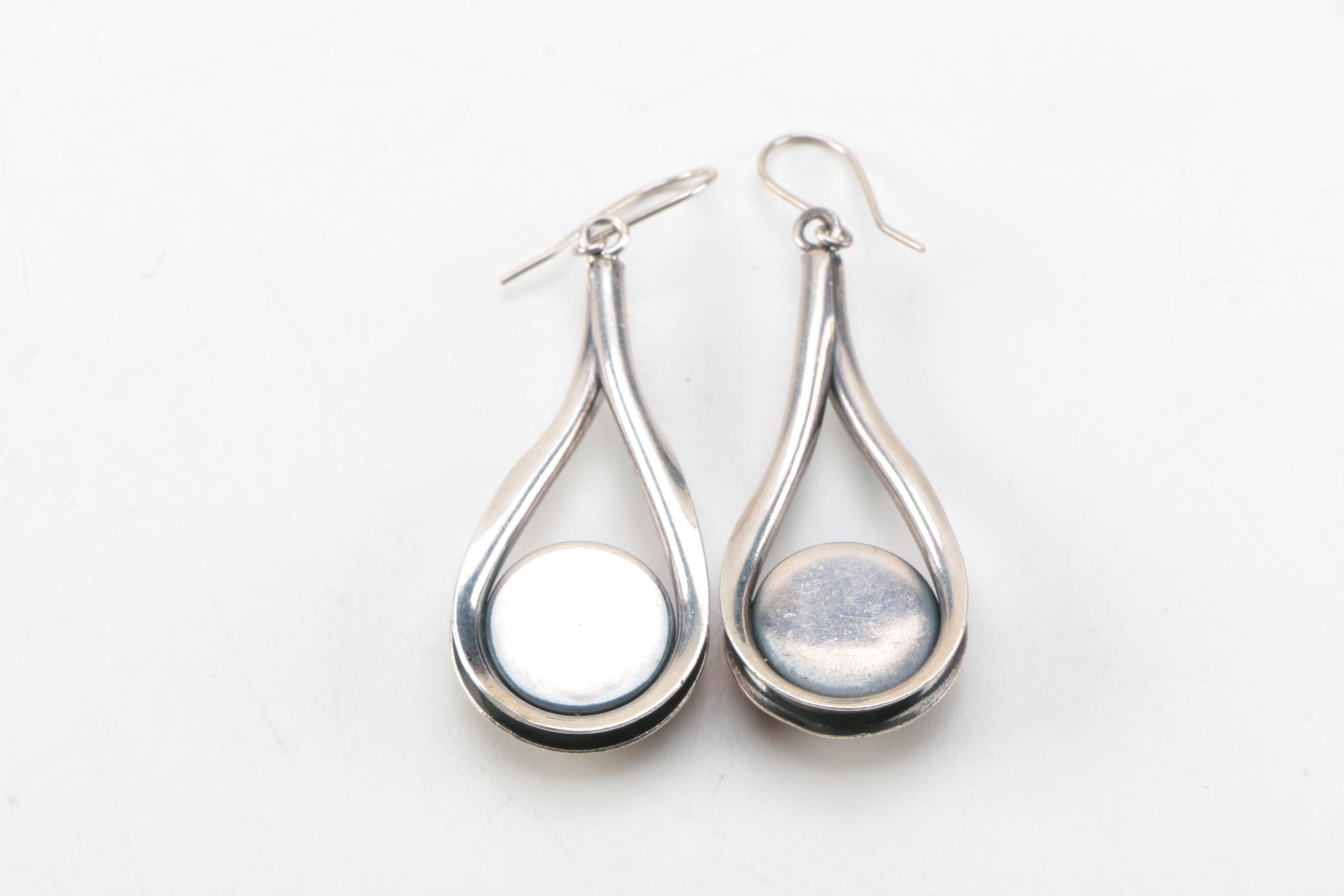 Sterling Silver and Amber Jewelry Assortment