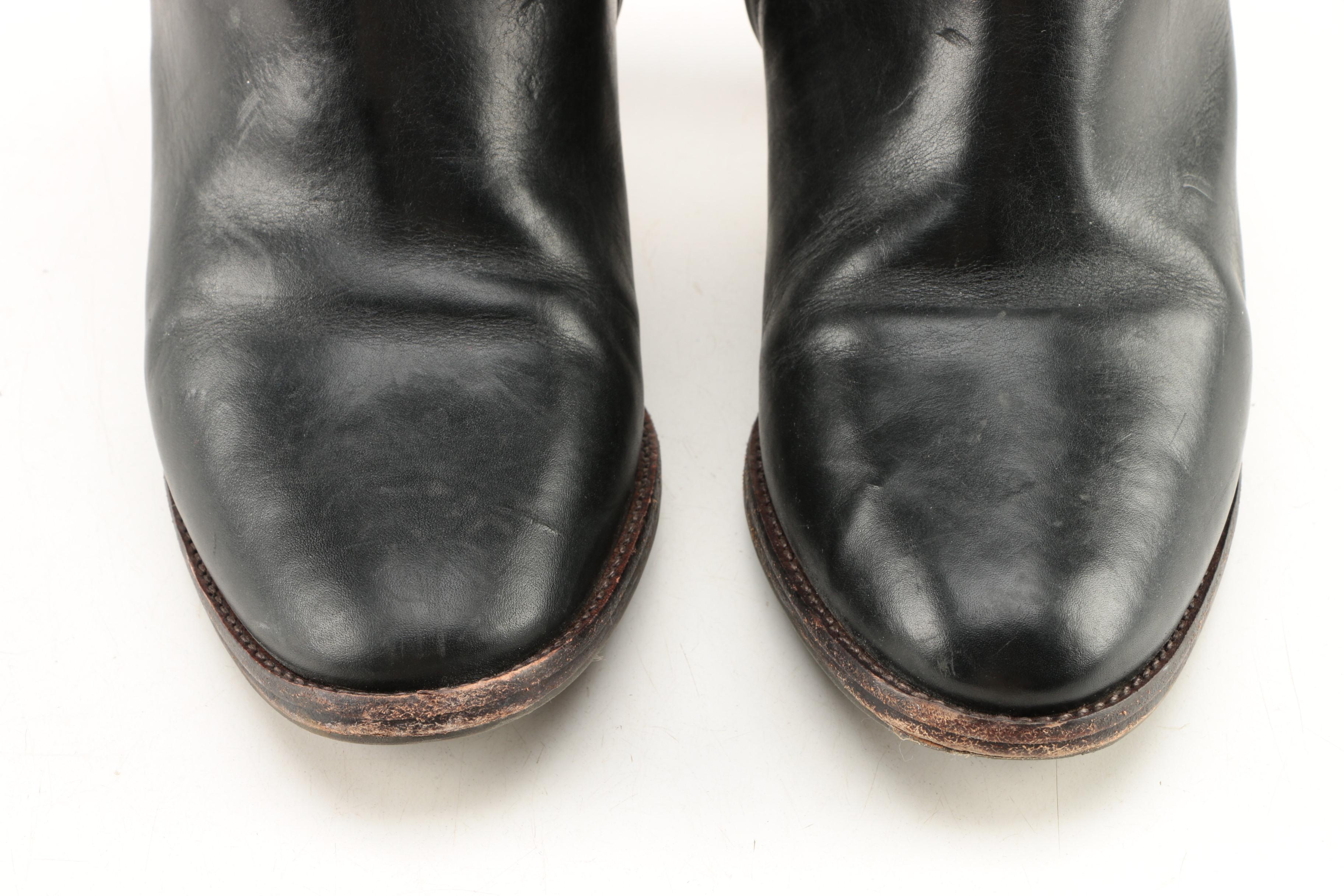 Two Pairs Women's Boots Featuring Frye