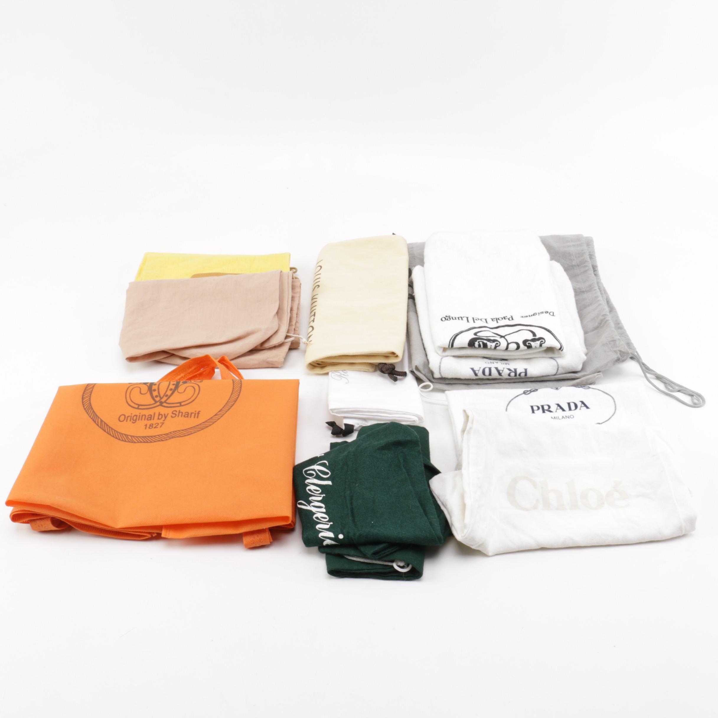 Collection of Designer Dust Cover Bags