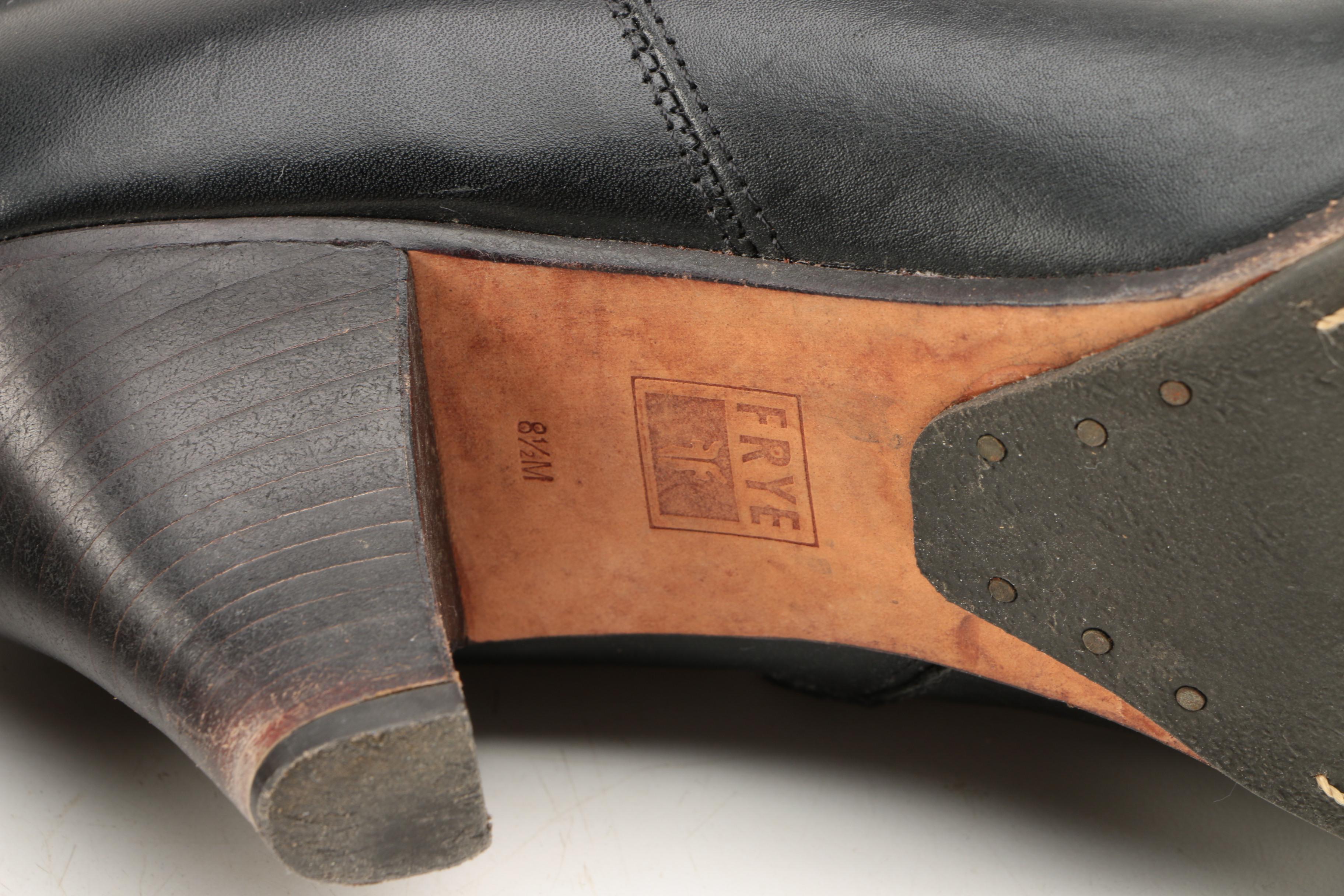 Two Pairs Women's Boots Featuring Frye