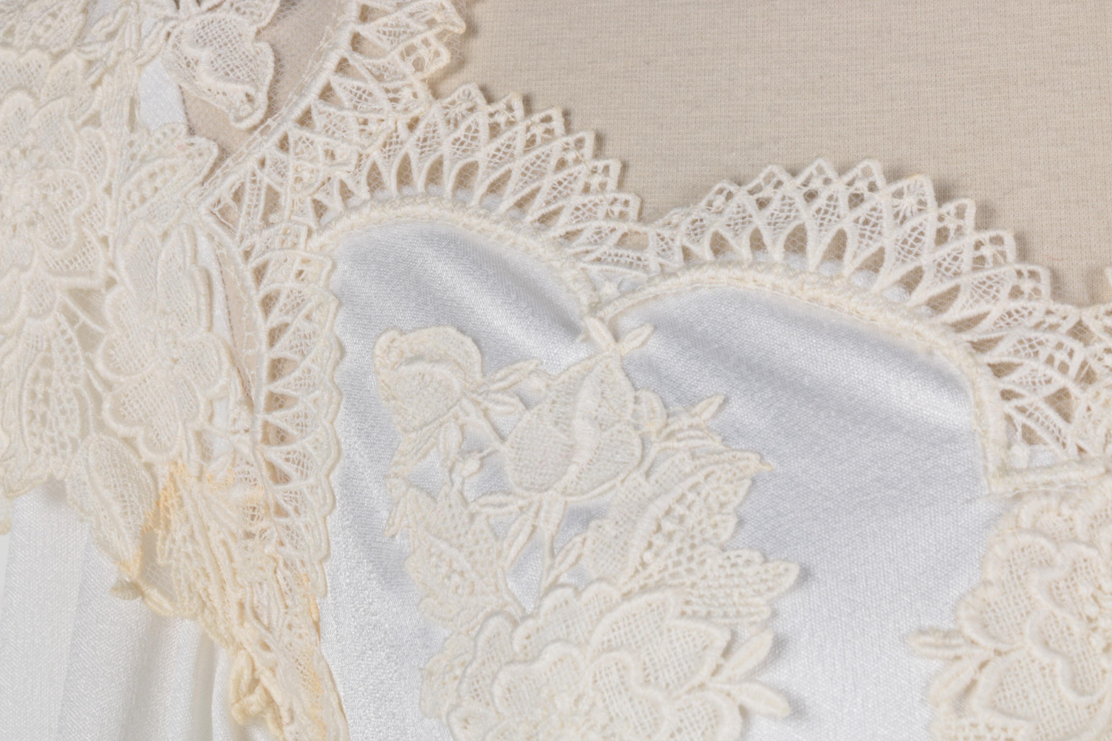 Vintage Christos Bridal Couture Liquid Satin Bridal Gown