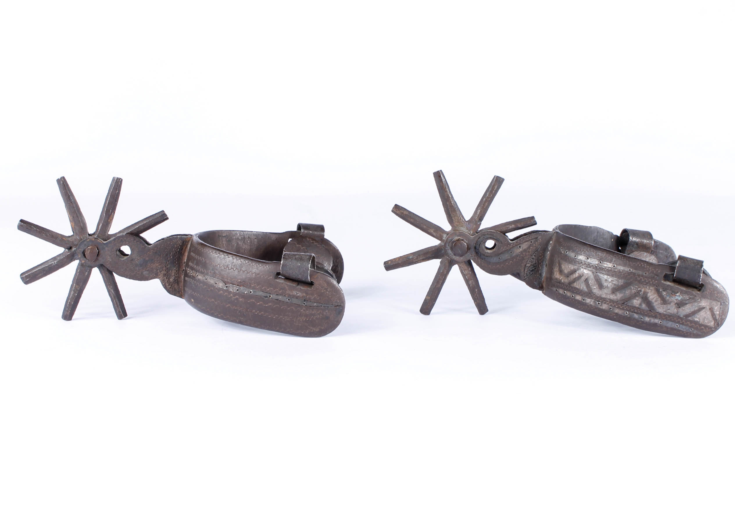 Pair of Vintage Mexican Spurs