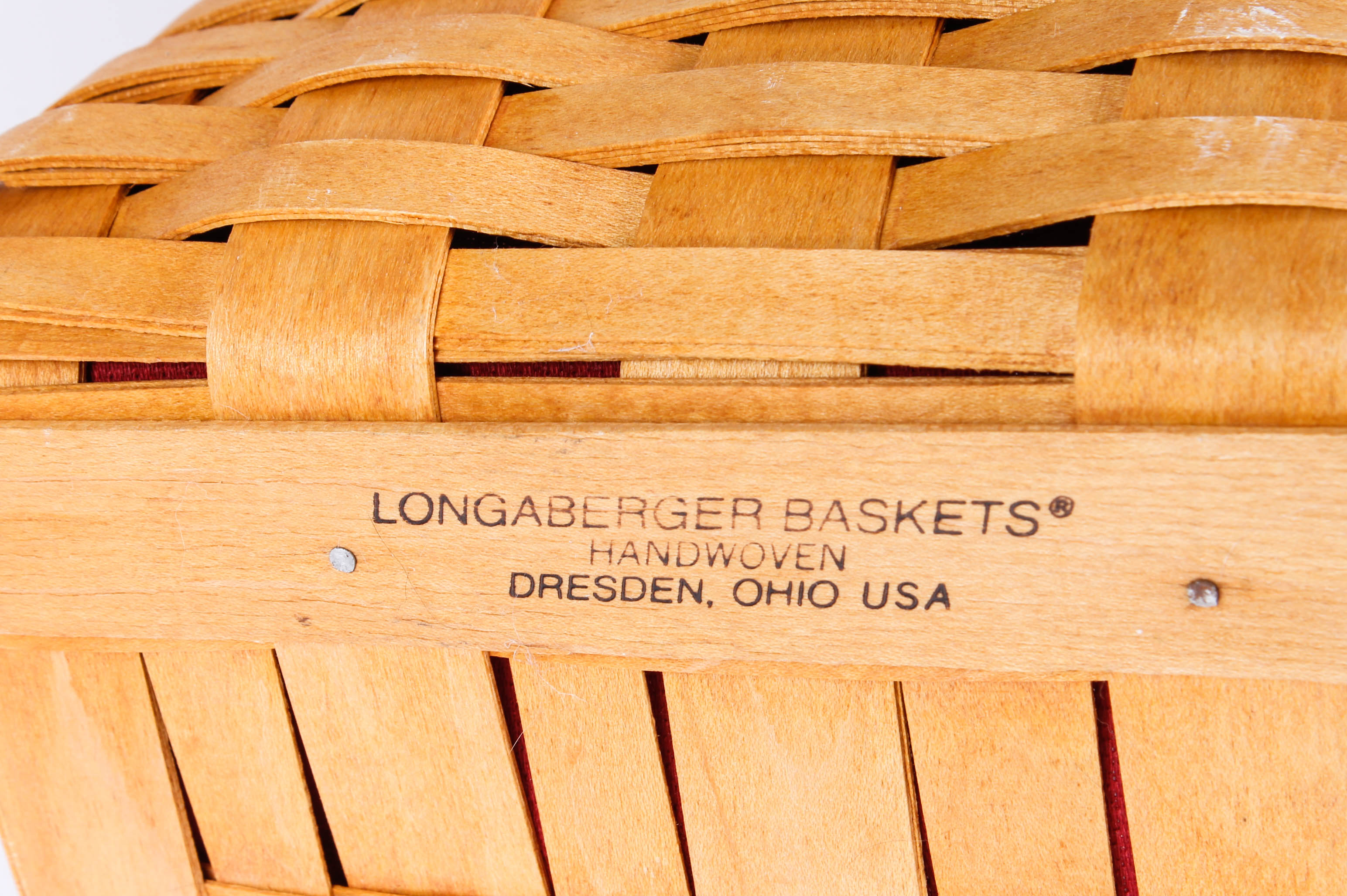 Longaberger "Step It Up"  Basket
