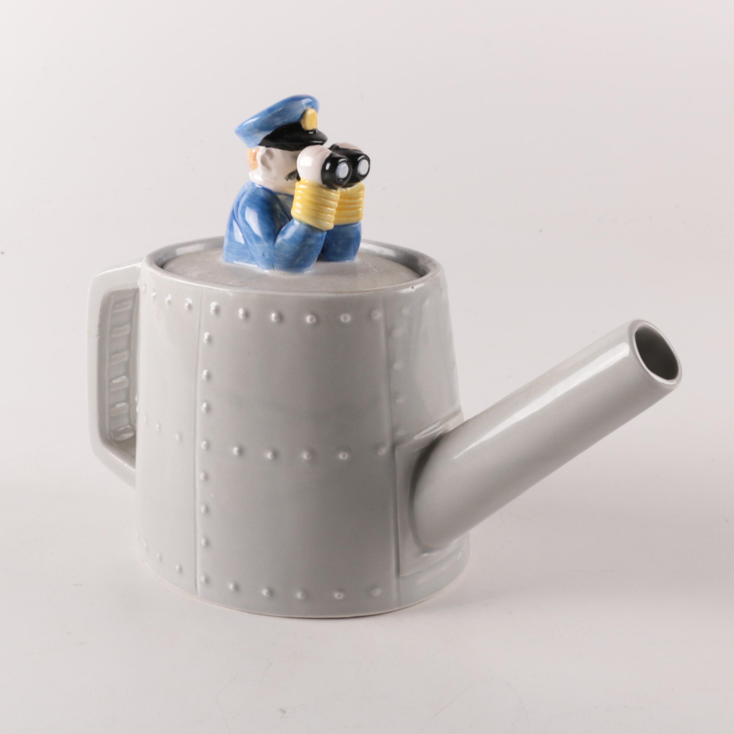 U7 Submarine Teapot Designed by Roy Simpson