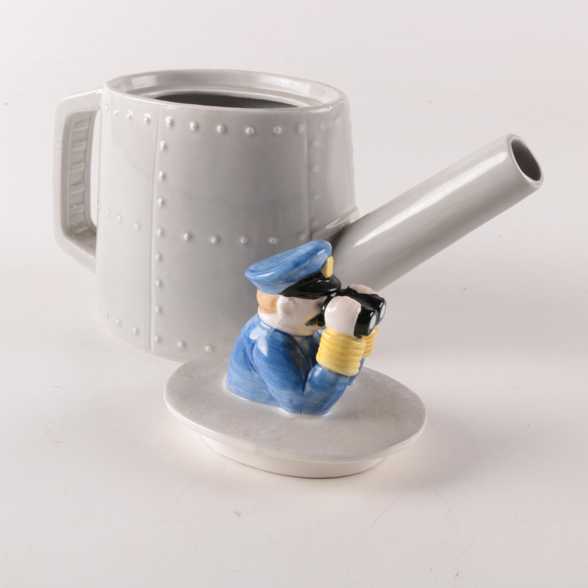 U7 Submarine Teapot Designed by Roy Simpson