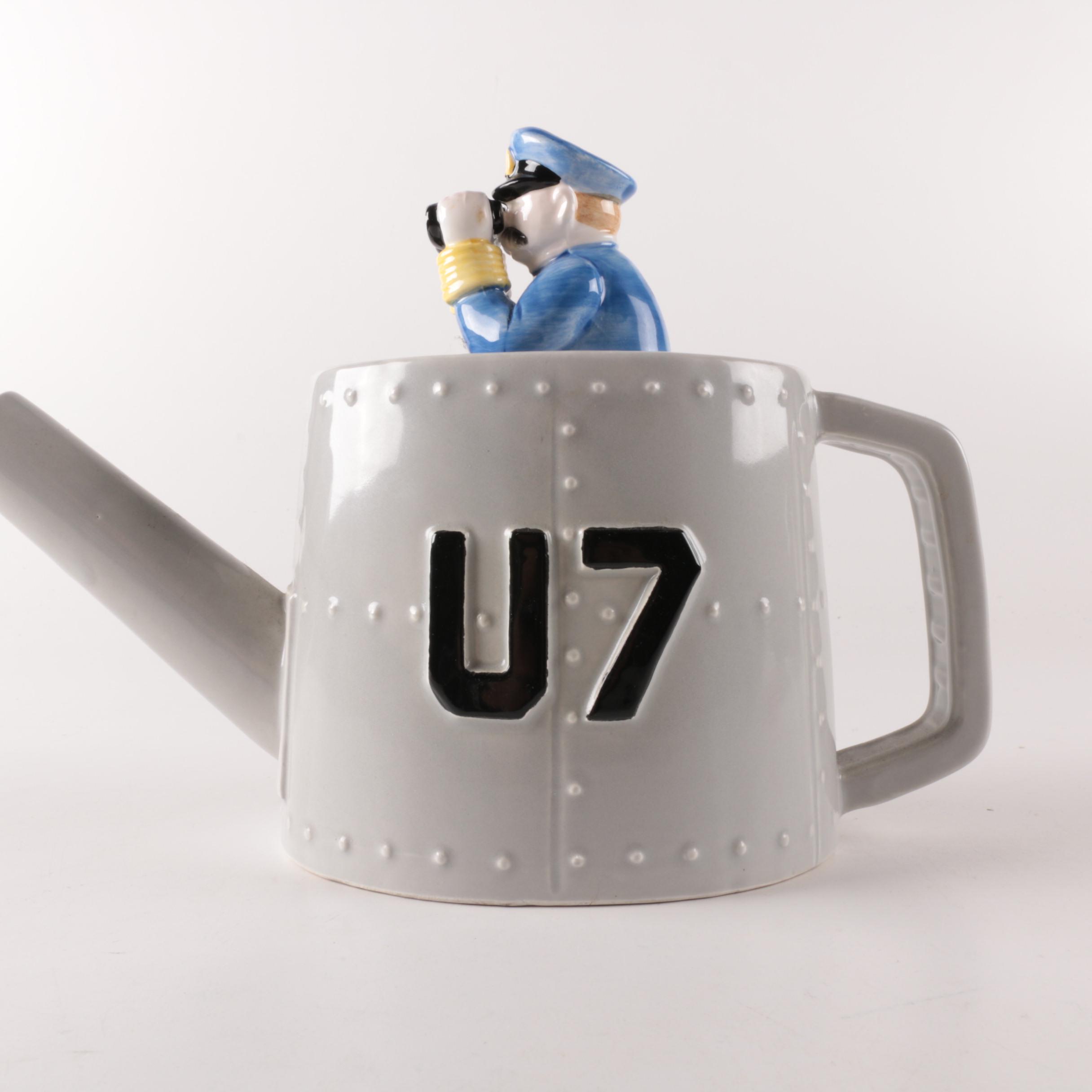 U7 Submarine Teapot Designed by Roy Simpson