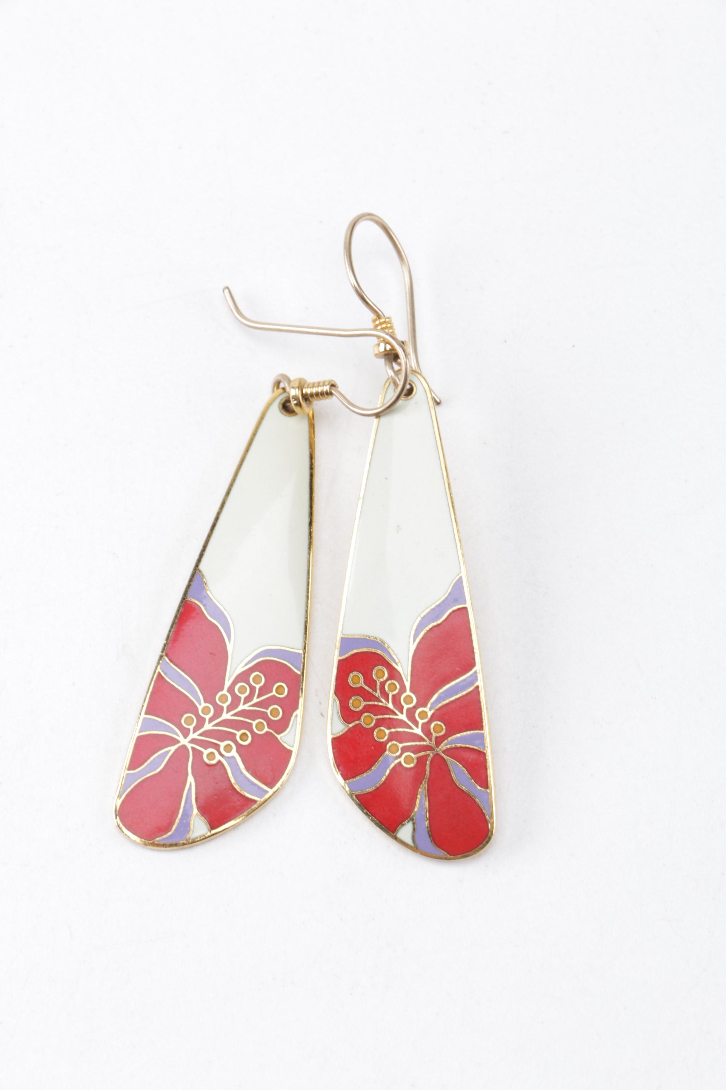 Vintage Foliate Jewelry Featuring Laurel Burch