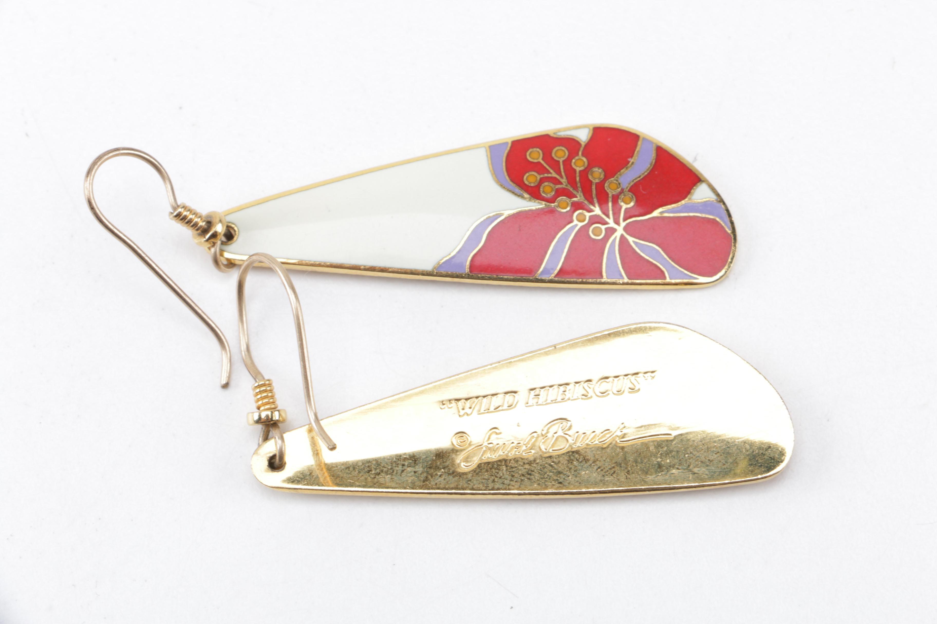 Vintage Foliate Jewelry Featuring Laurel Burch