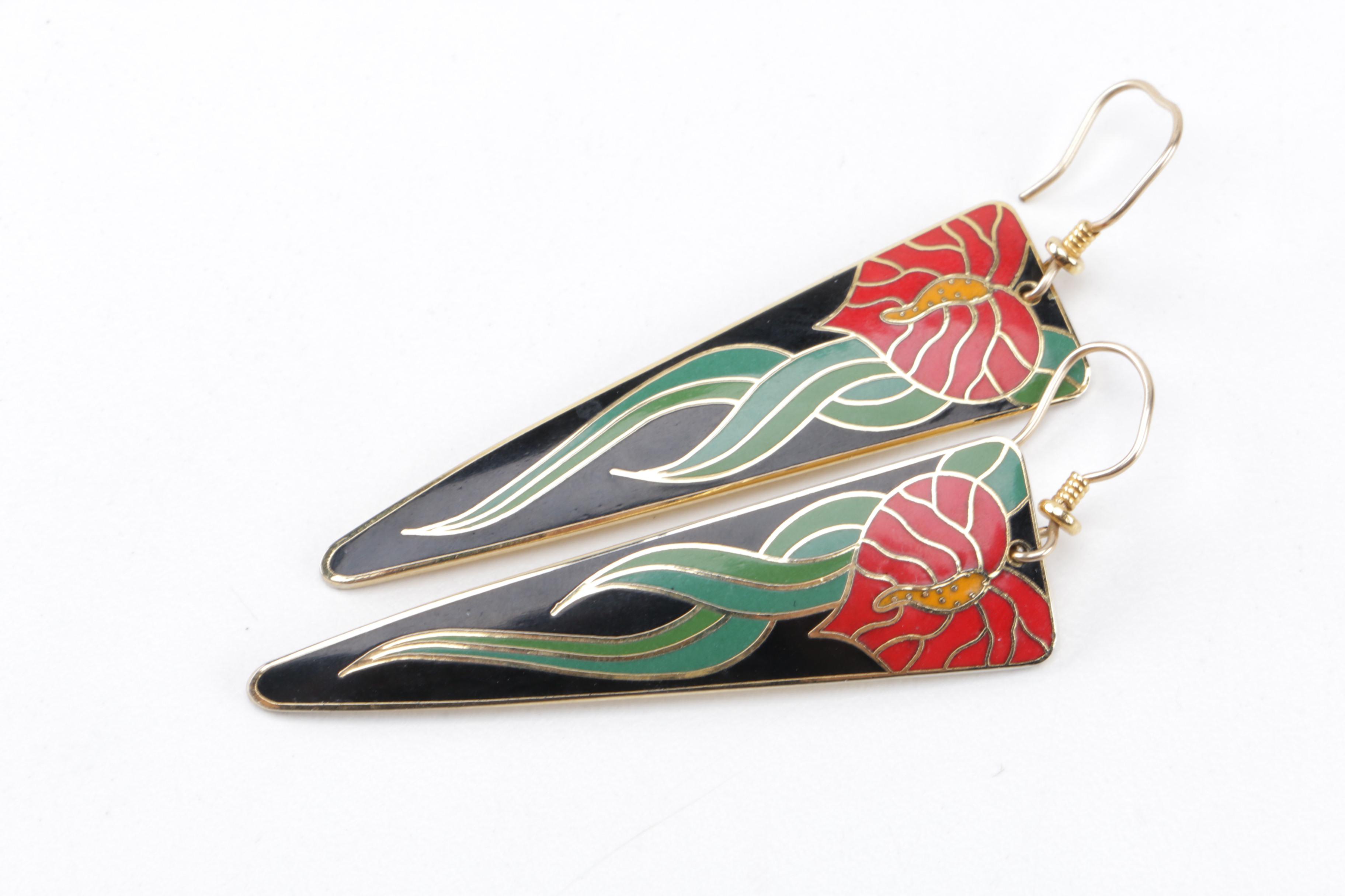Vintage Foliate Jewelry Featuring Laurel Burch