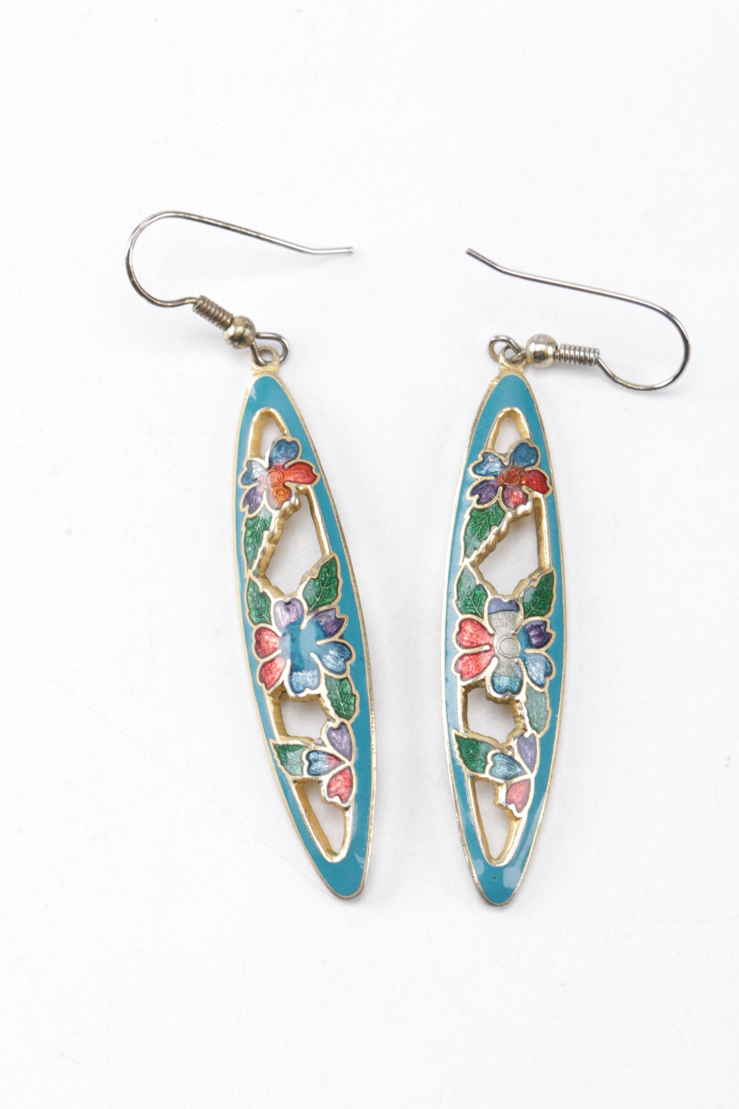 Vintage Foliate Jewelry Featuring Laurel Burch
