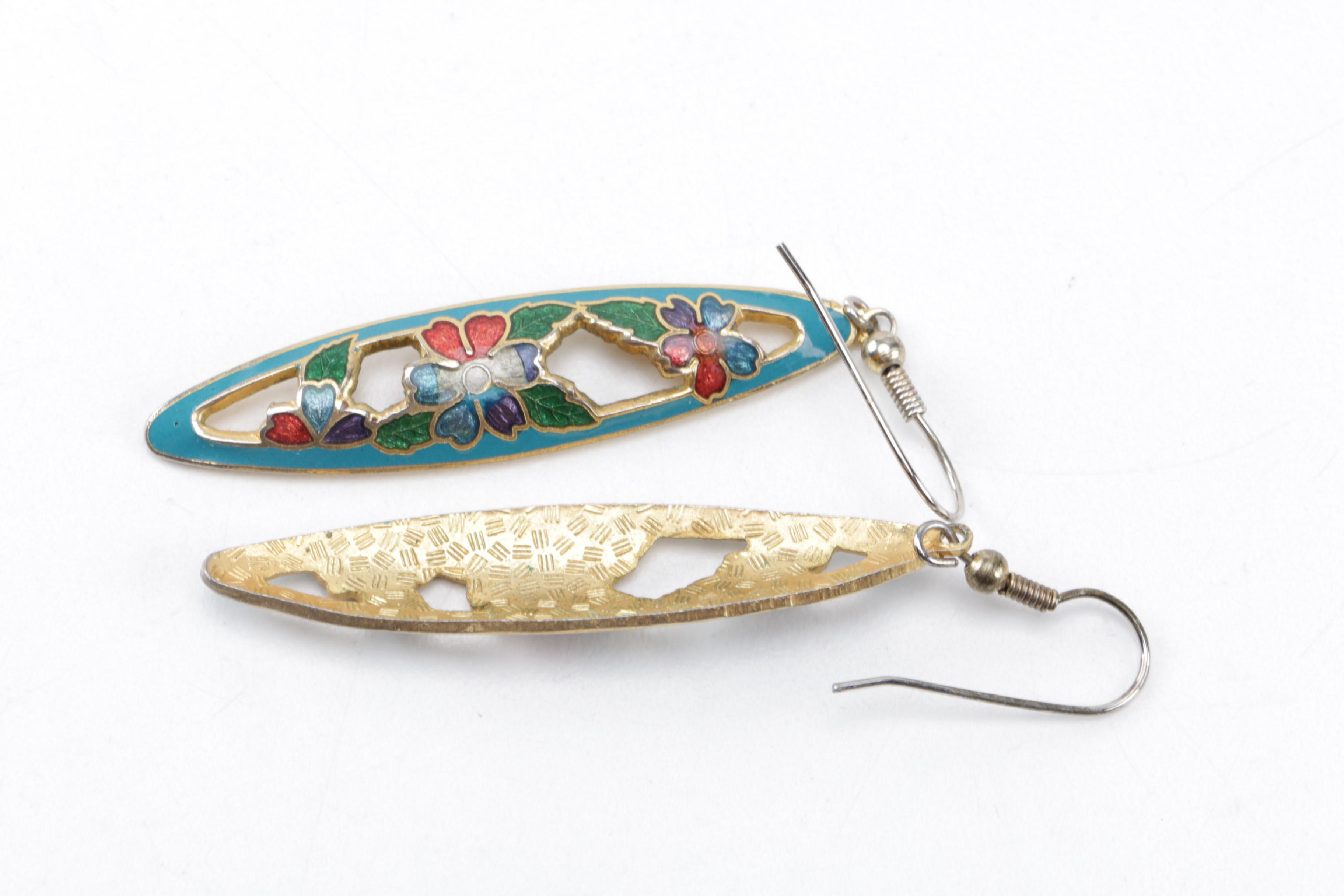 Vintage Foliate Jewelry Featuring Laurel Burch
