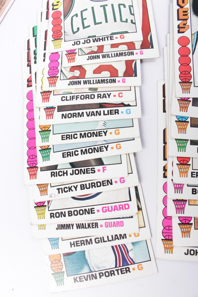 1969 Topps Basketball Card Collection