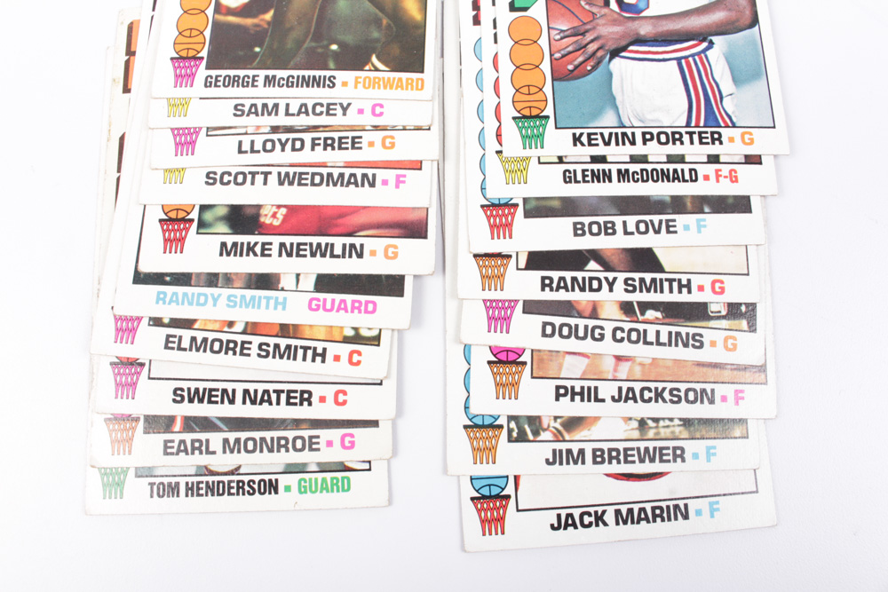 1969 Topps Basketball Card Collection