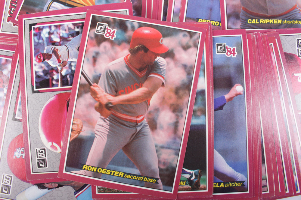 1983 and 1984 Donruss Baseball Cards
