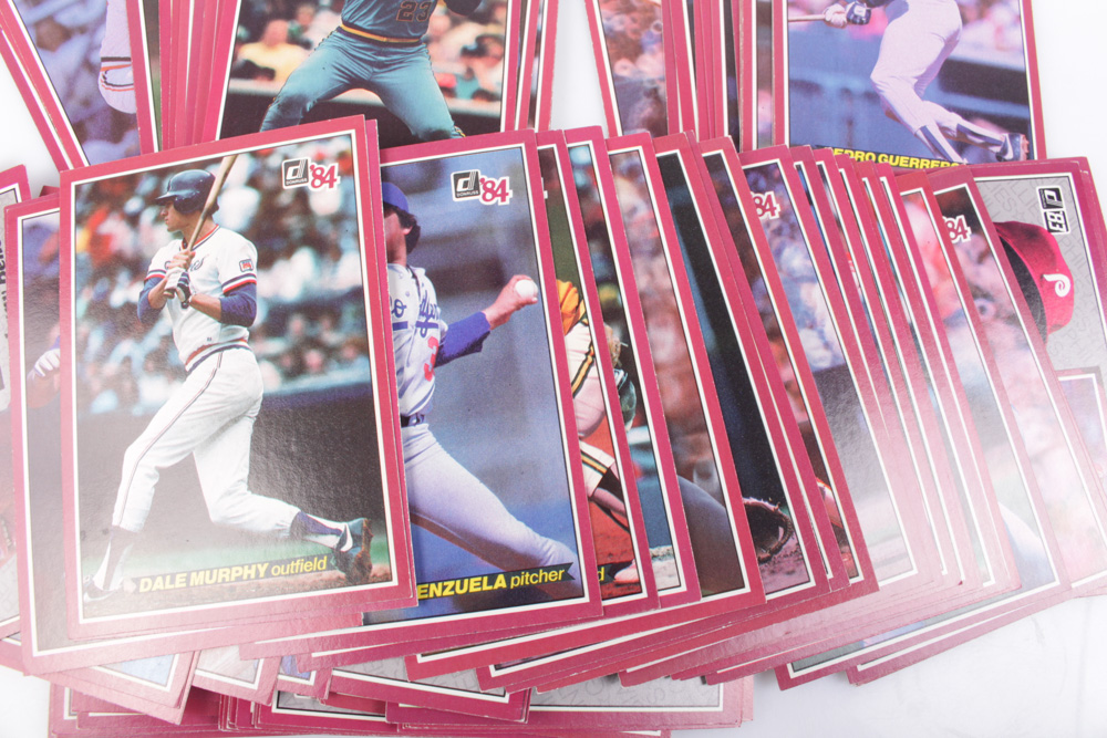 1983 and 1984 Donruss Baseball Cards