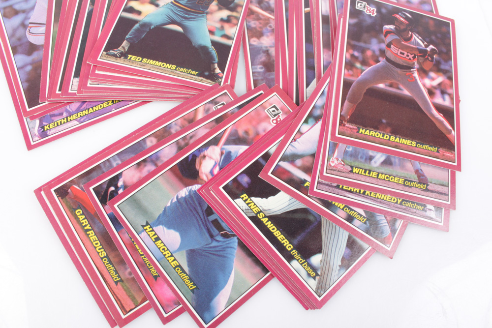 1983 and 1984 Donruss Baseball Cards