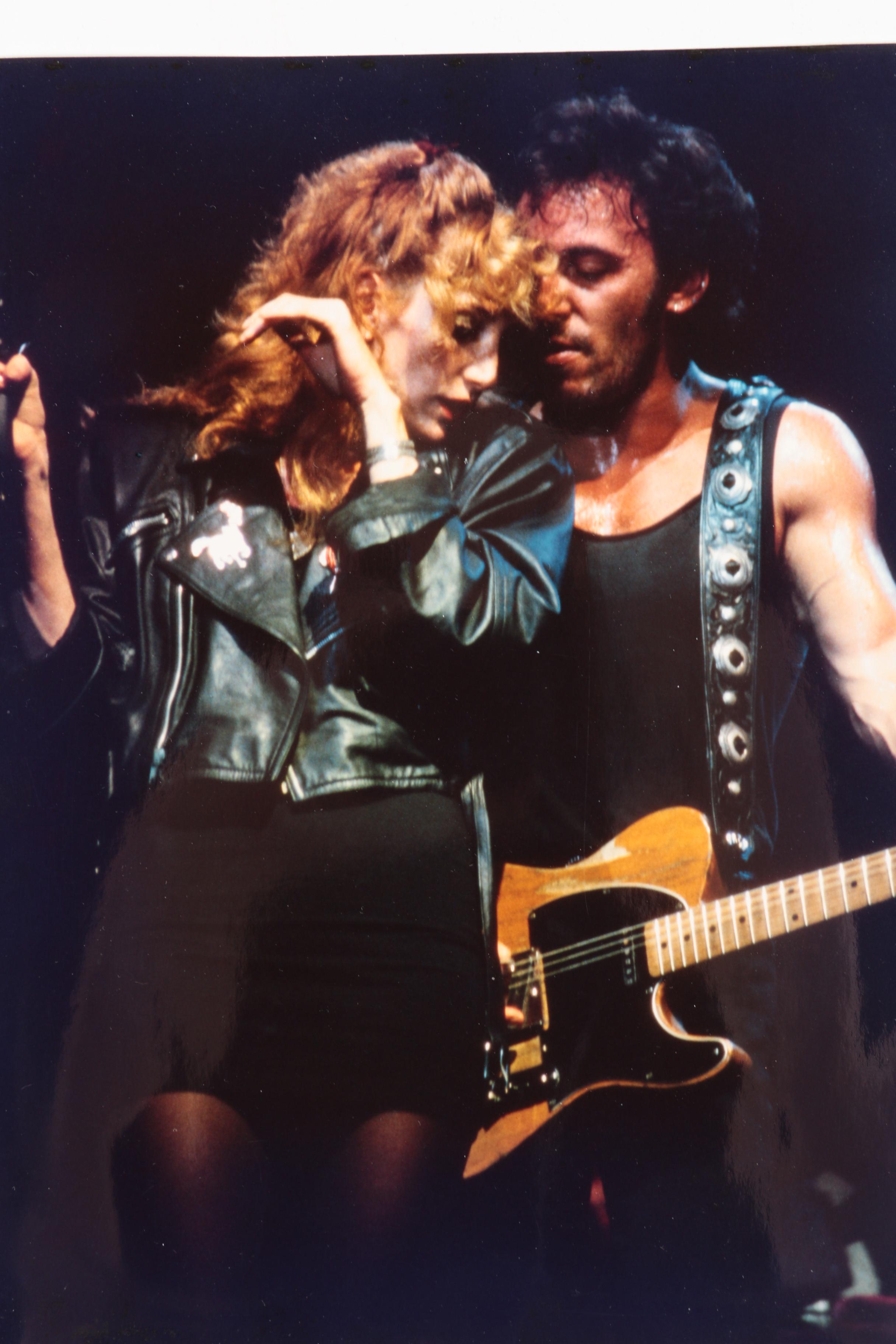 Photographic Prints of Bruce Springsteen and Sting 1988 "Human Rights Now!" Tour