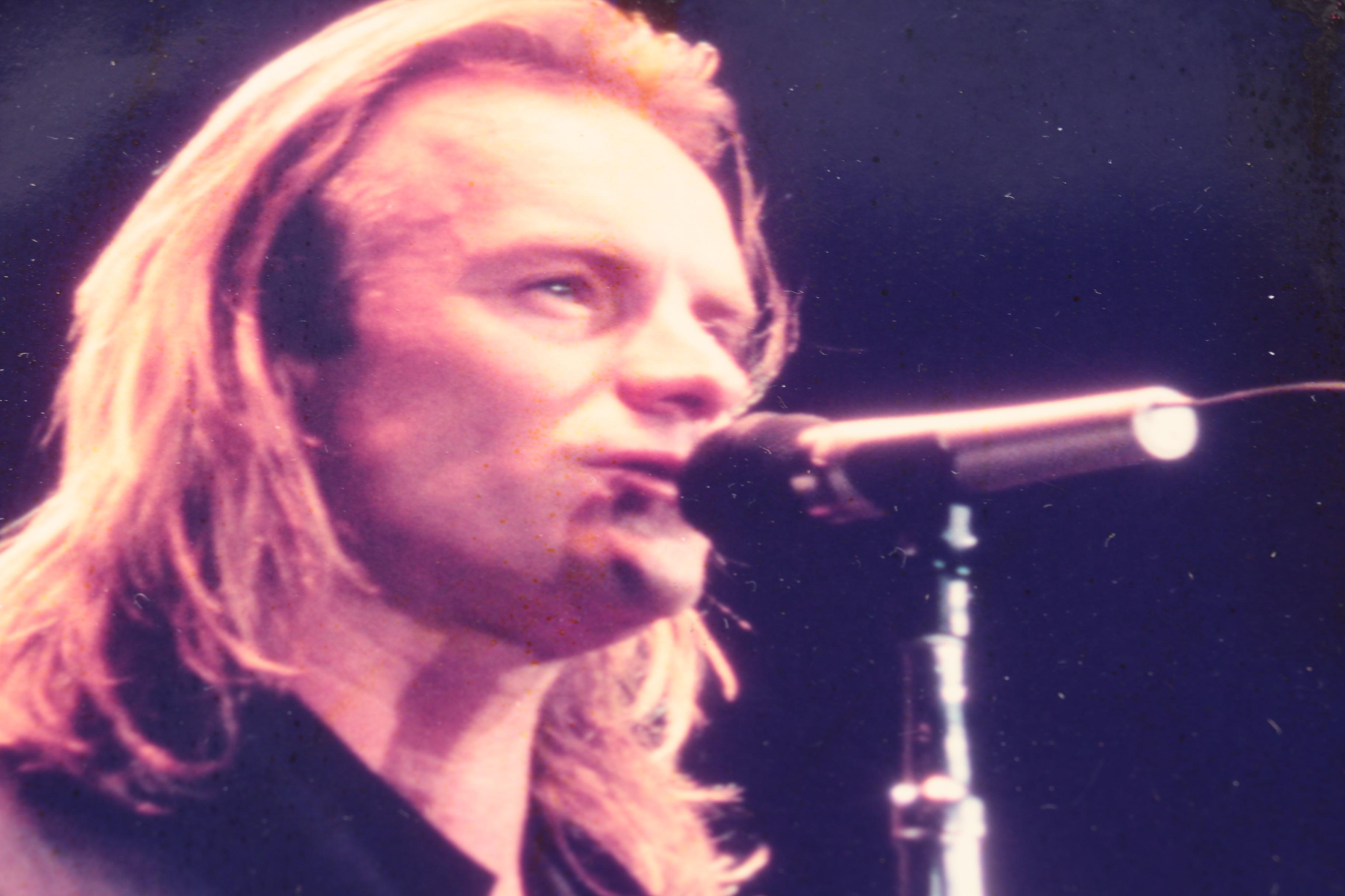 Photographic Prints of Bruce Springsteen and Sting 1988 "Human Rights Now!" Tour