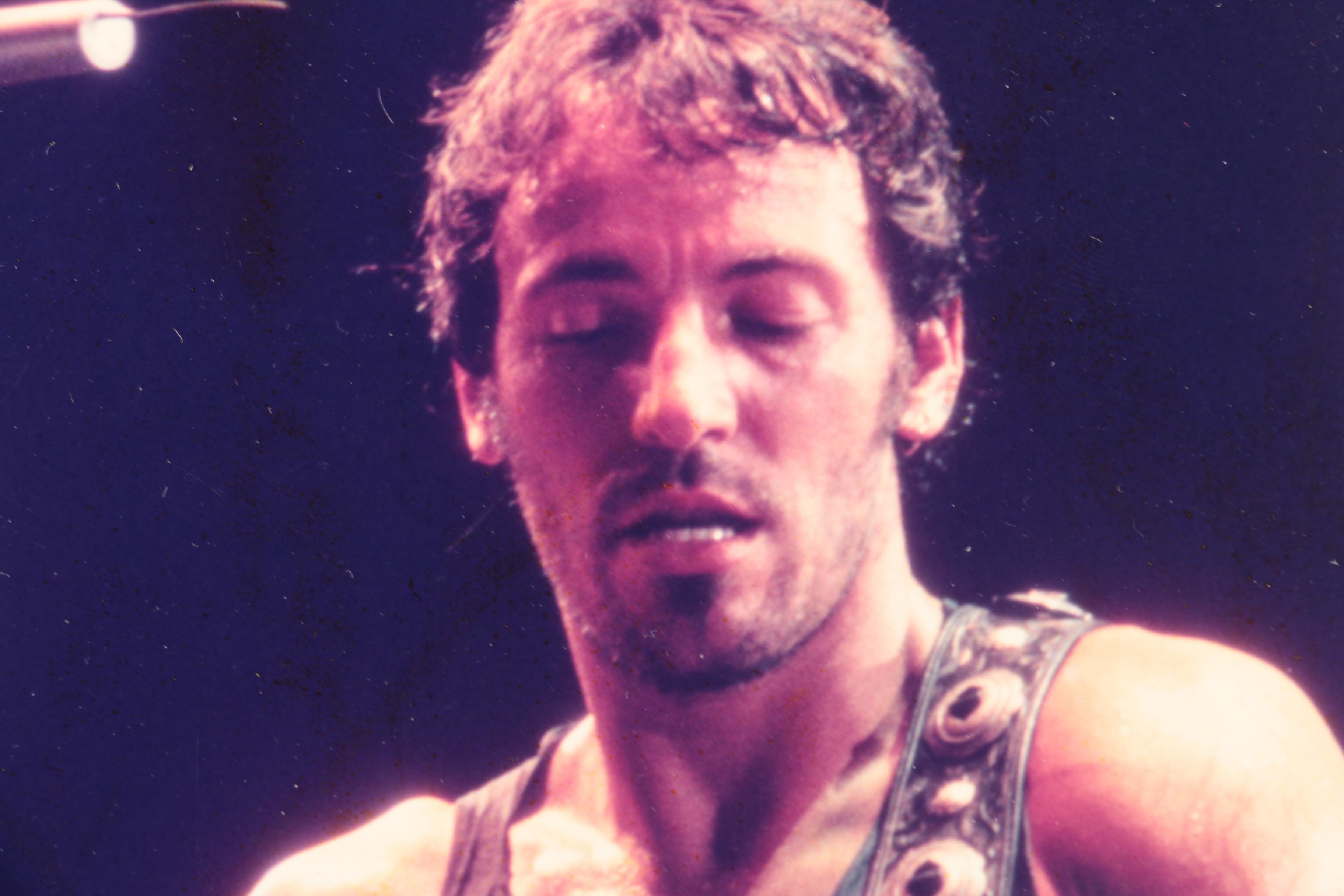 Photographic Prints of Bruce Springsteen and Sting 1988 "Human Rights Now!" Tour