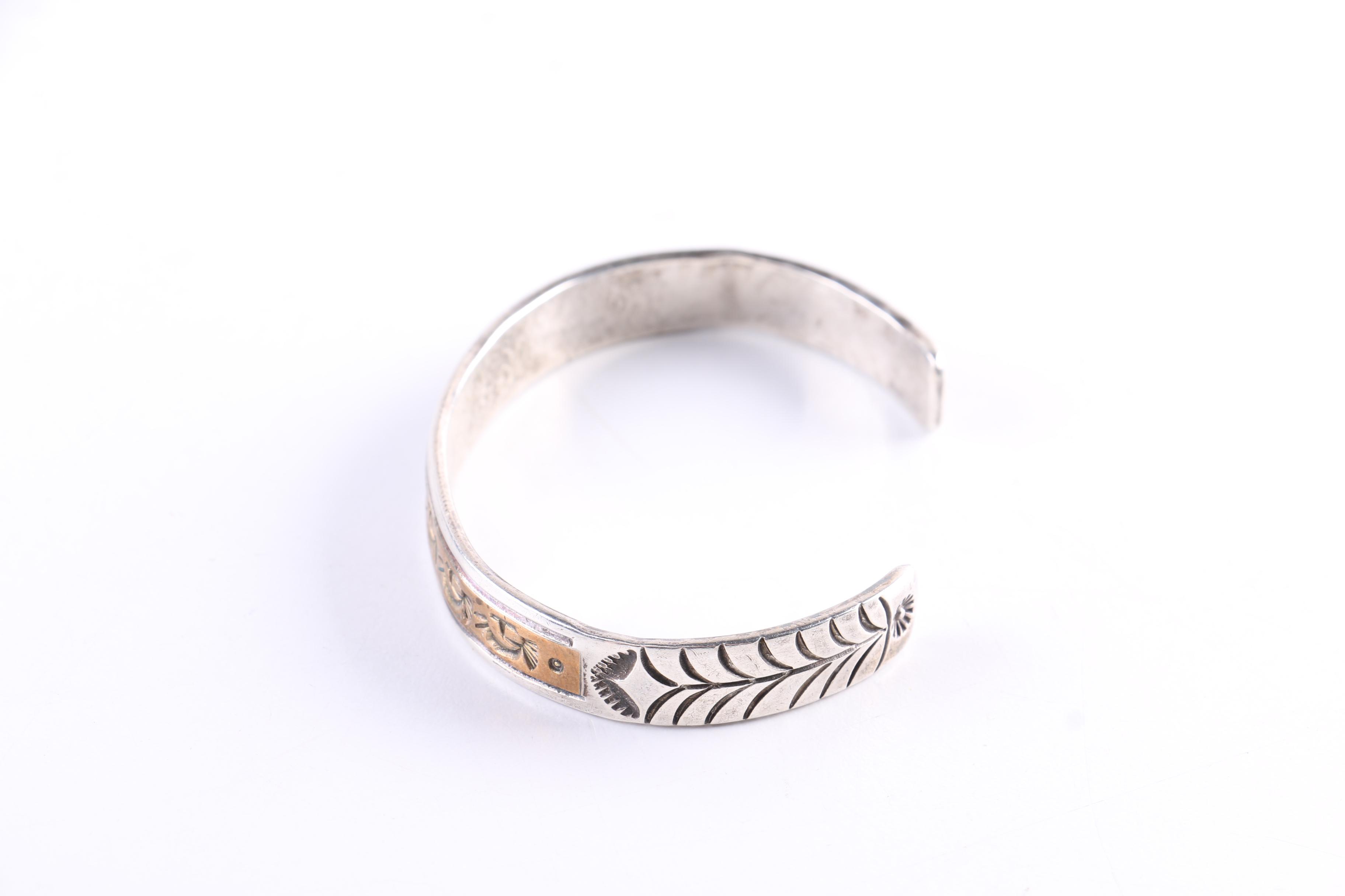 Mexican and Navajo Sterling Silver Jewelry Featuring Kenneth and Mary Bill