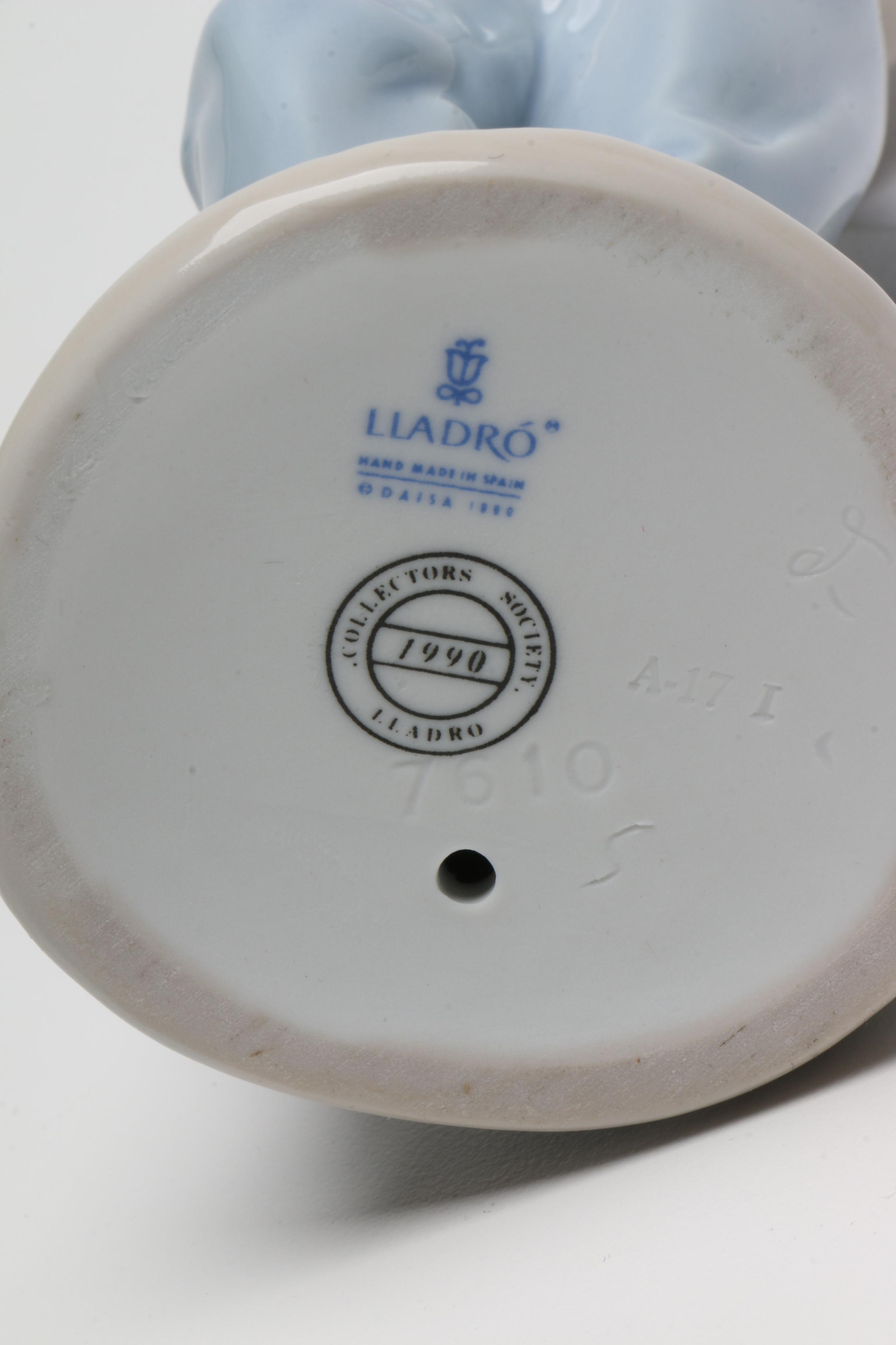 Lladro figurine "Dispuesto a Jugar" 1990